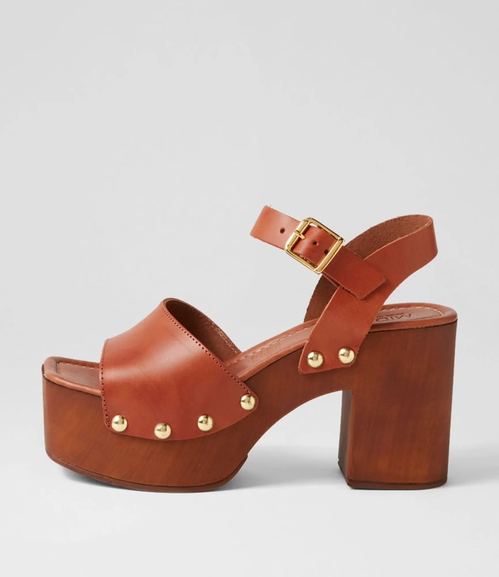 Store Midas Shoes Eliy Tan Leather Sandals