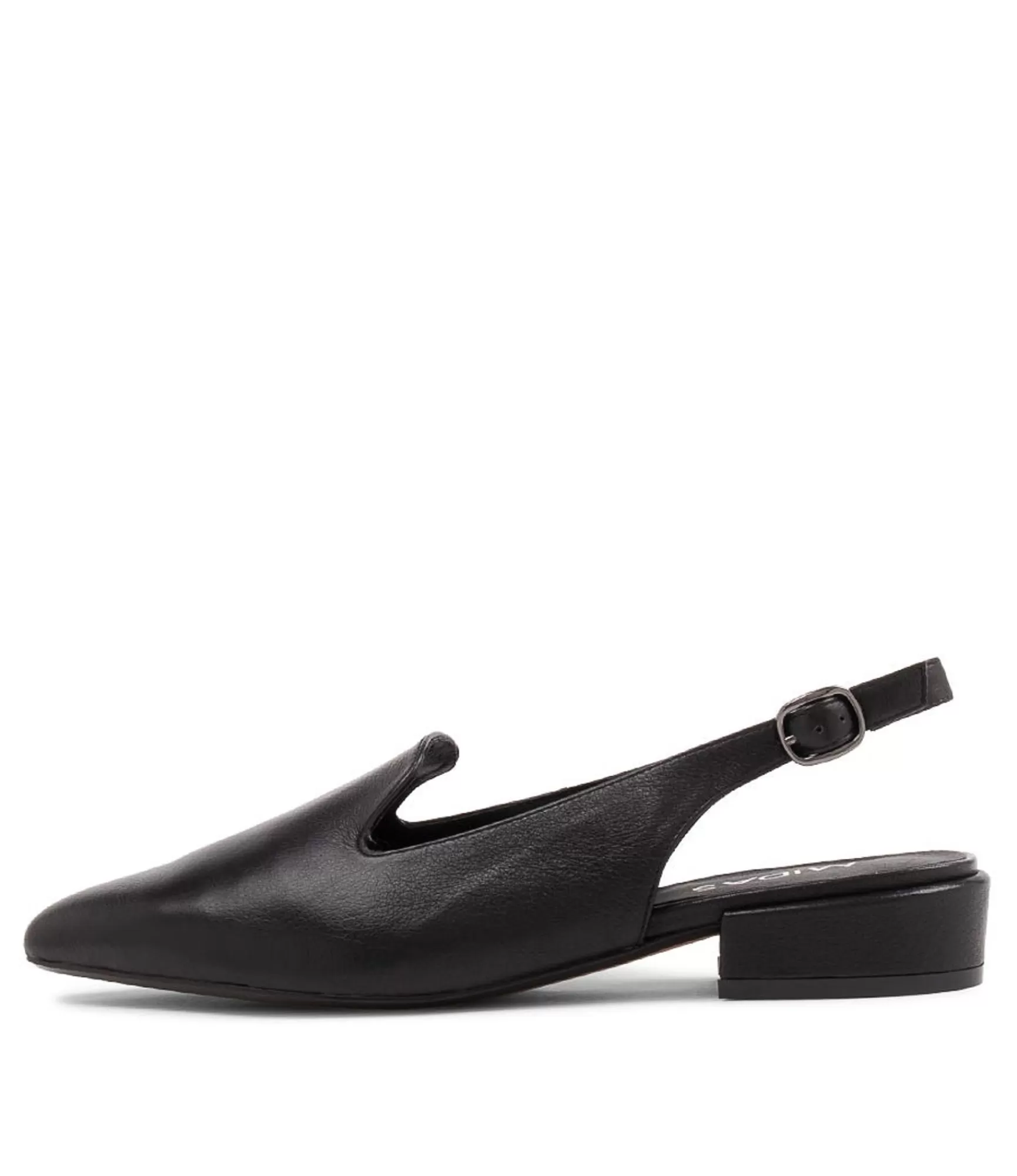 Clearance Midas Shoes Erol Black Leather Loafers