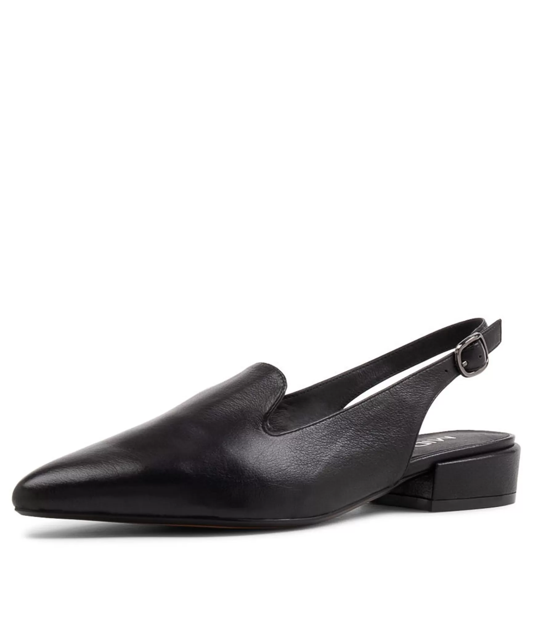 Clearance Midas Shoes Erol Black Leather Loafers