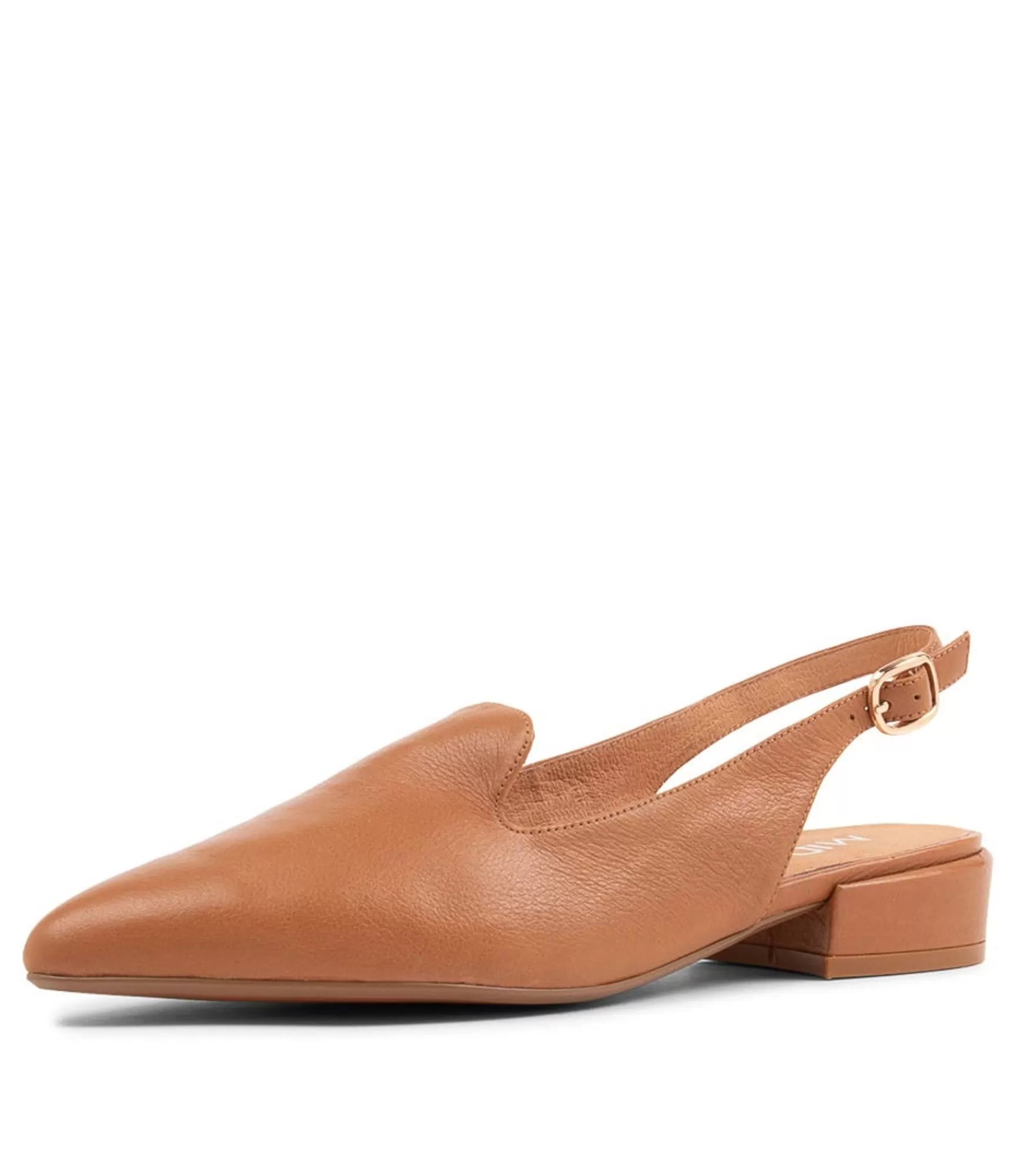 Clearance Midas Shoes Erol Dark Tan Leather Loafers