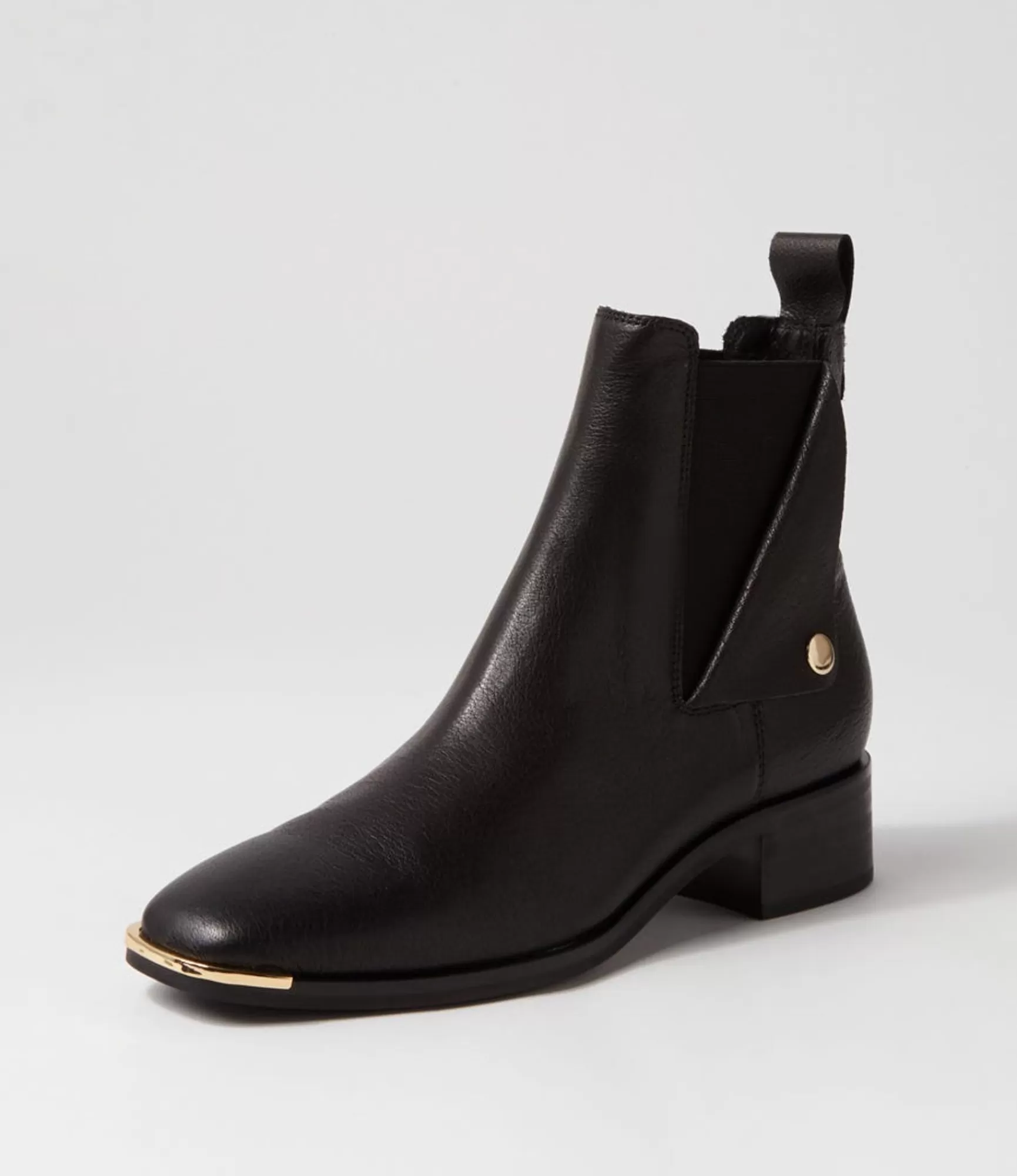 Cheap Midas Shoes Fabie Black Leather Chelsea Boots