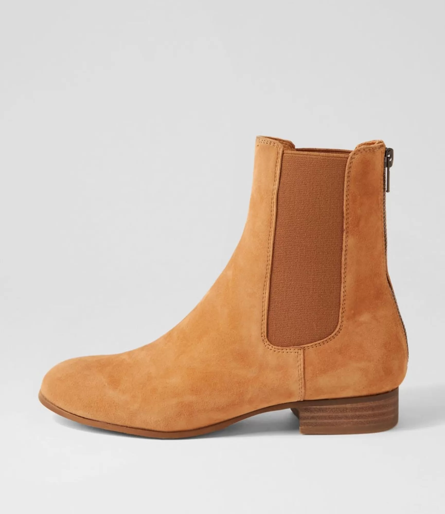Fashion Midas Shoes Fally Toffee Suede Chelsea Boots