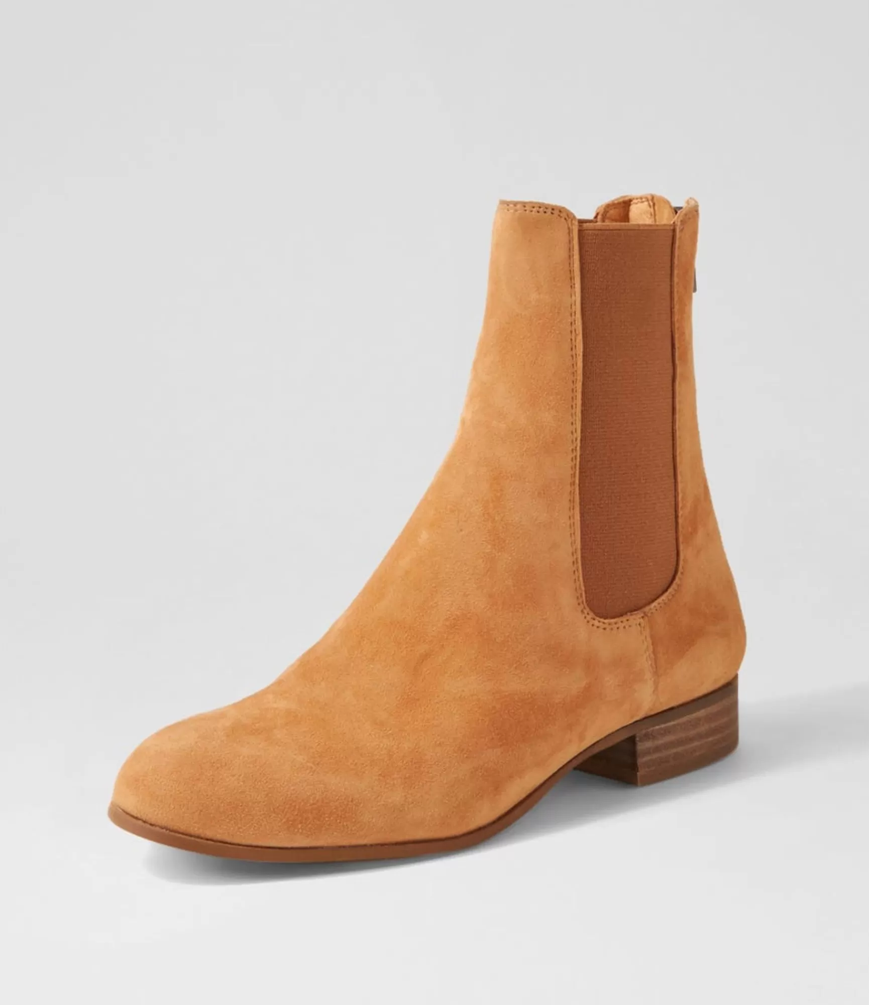 Fashion Midas Shoes Fally Toffee Suede Chelsea Boots