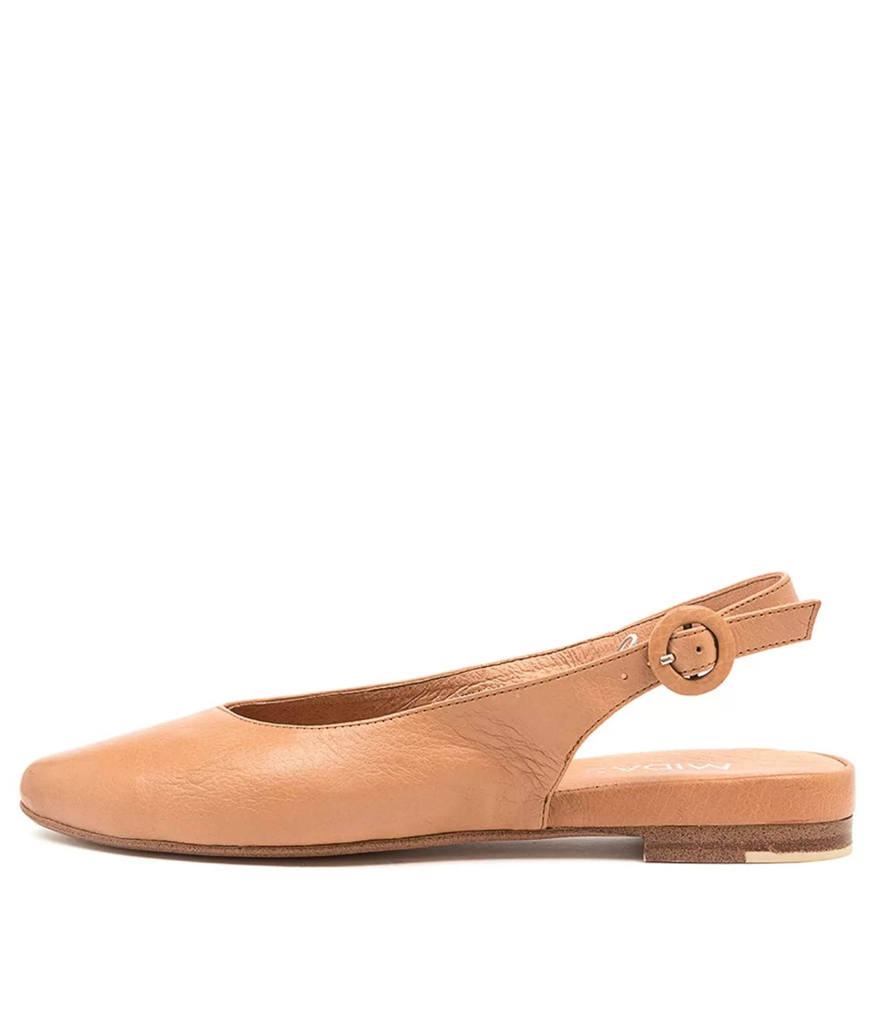 New Midas Shoes Fancy Dk Tan Leather