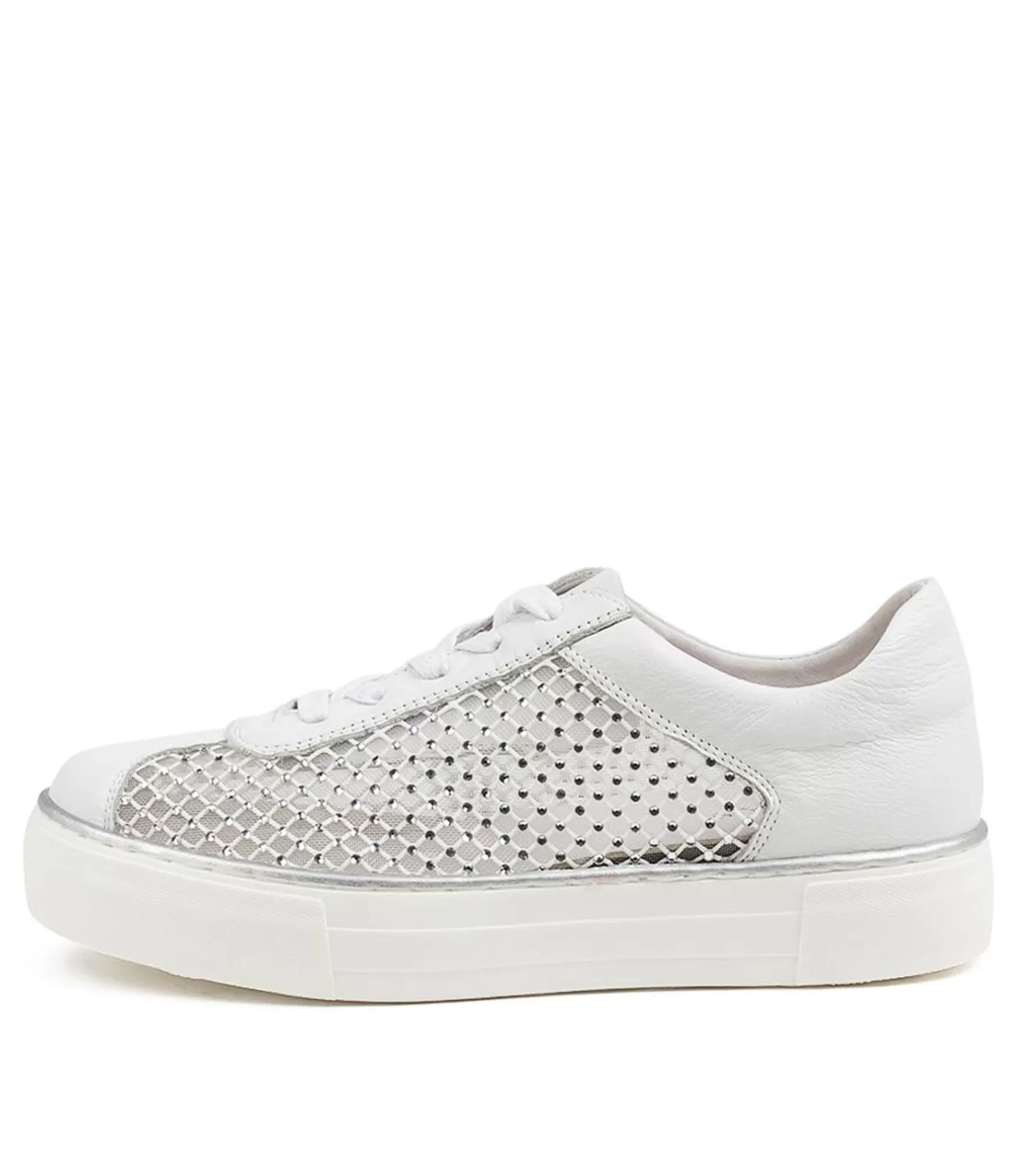 Online Midas Shoes Farais White Leather