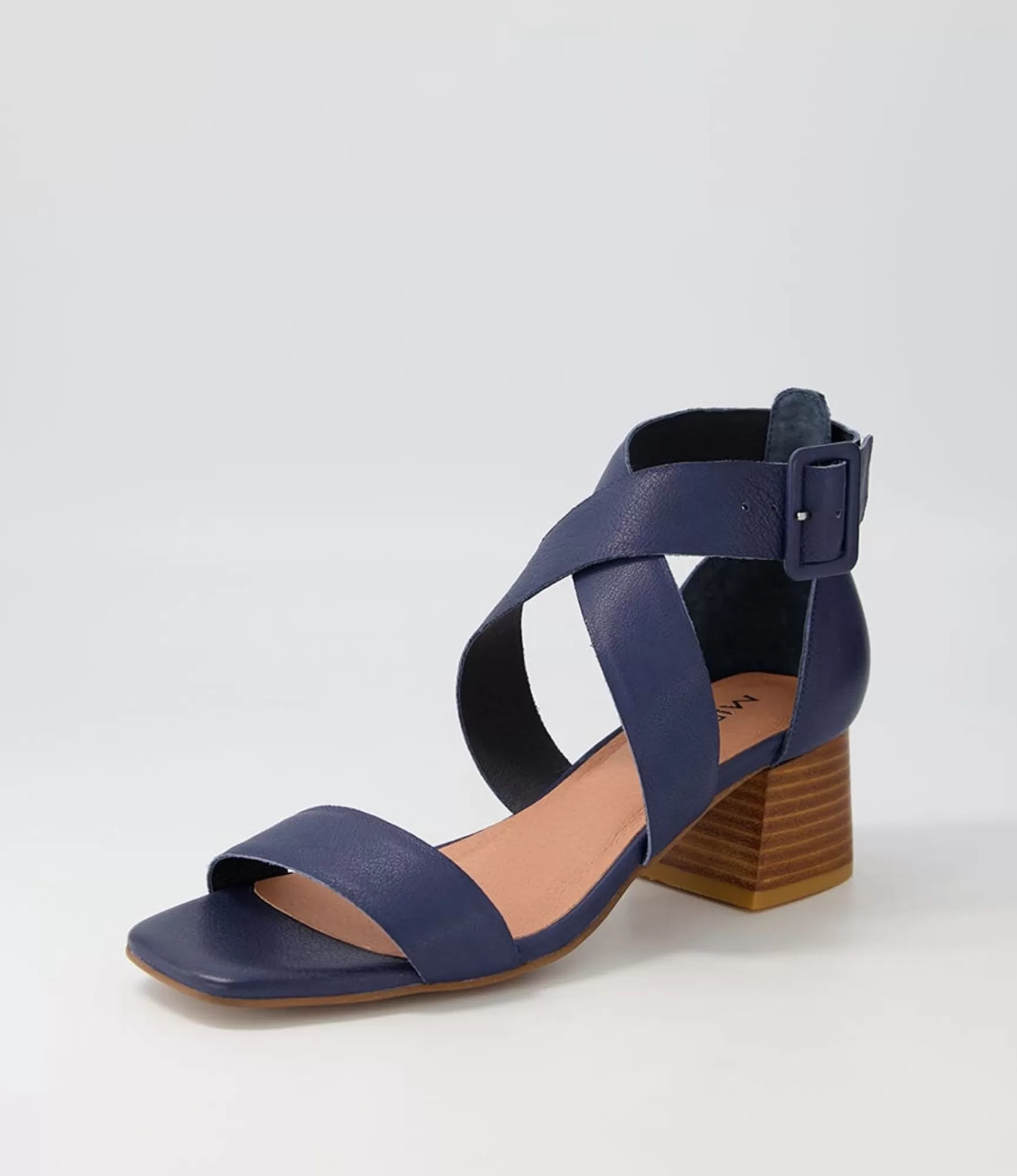 Flash Sale Midas Shoes Farlane Navy Leather Sandals
