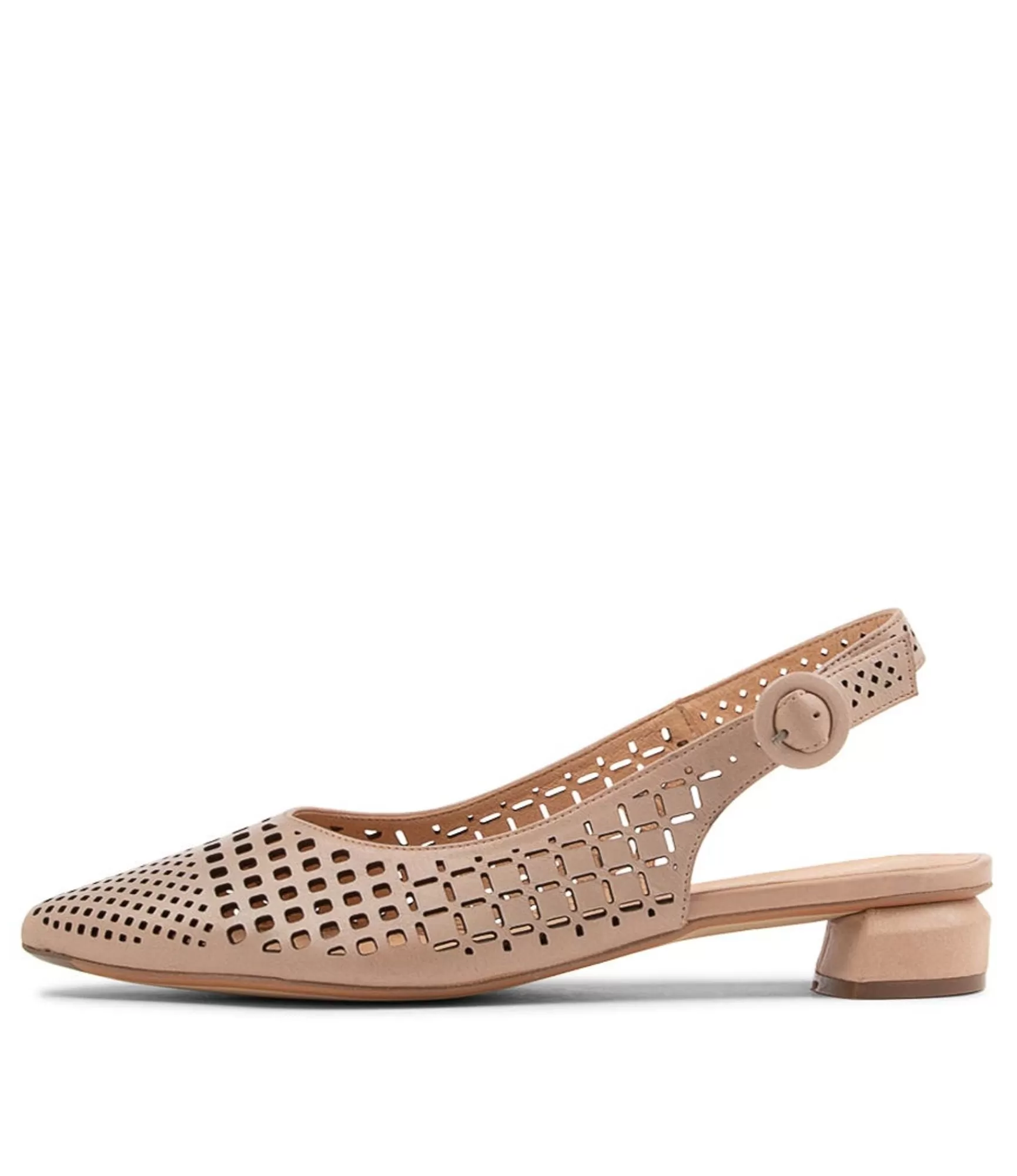 Flash Sale Midas Shoes Favla Nude Leather Flat Shoes