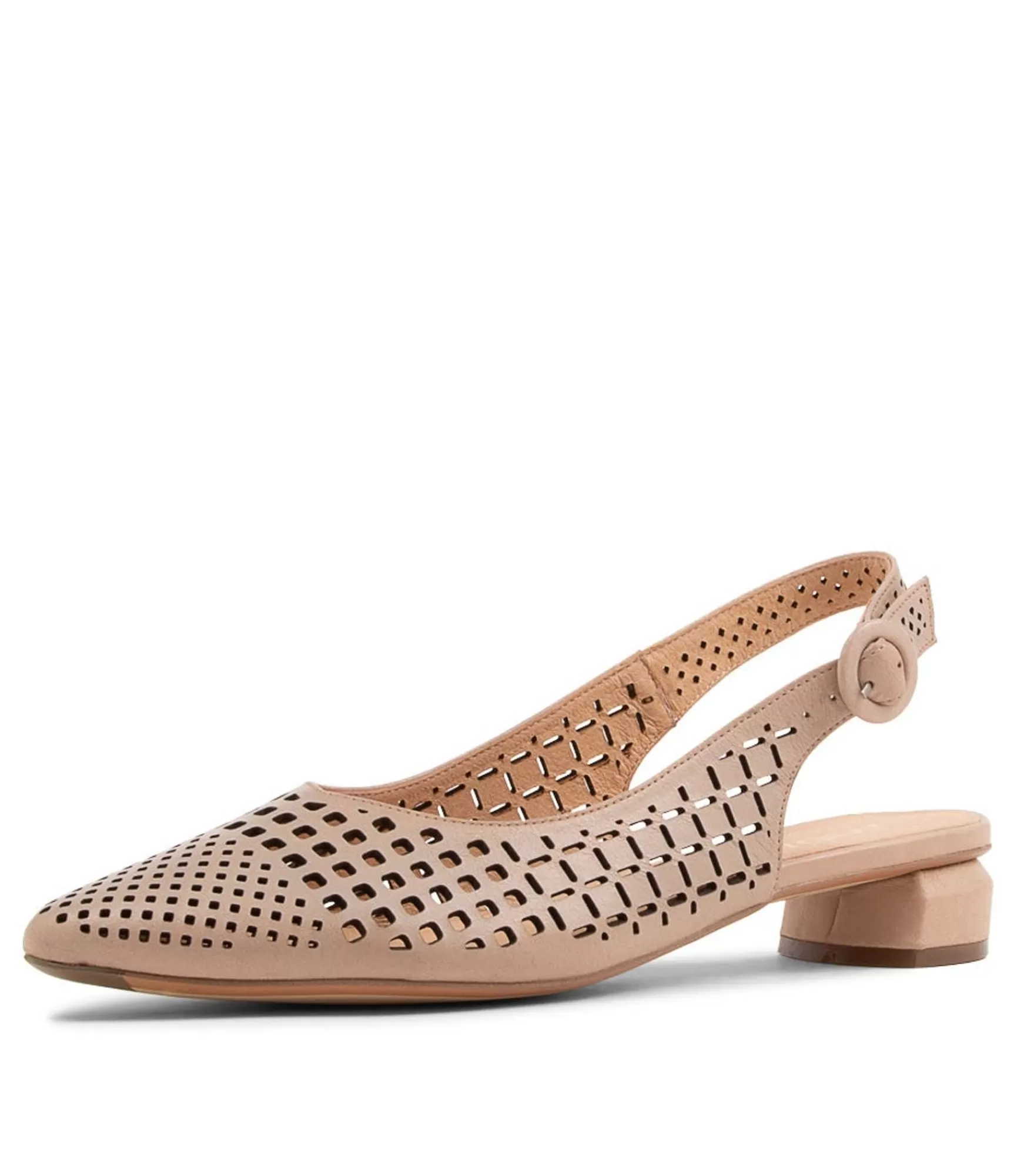 Flash Sale Midas Shoes Favla Nude Leather Flat Shoes