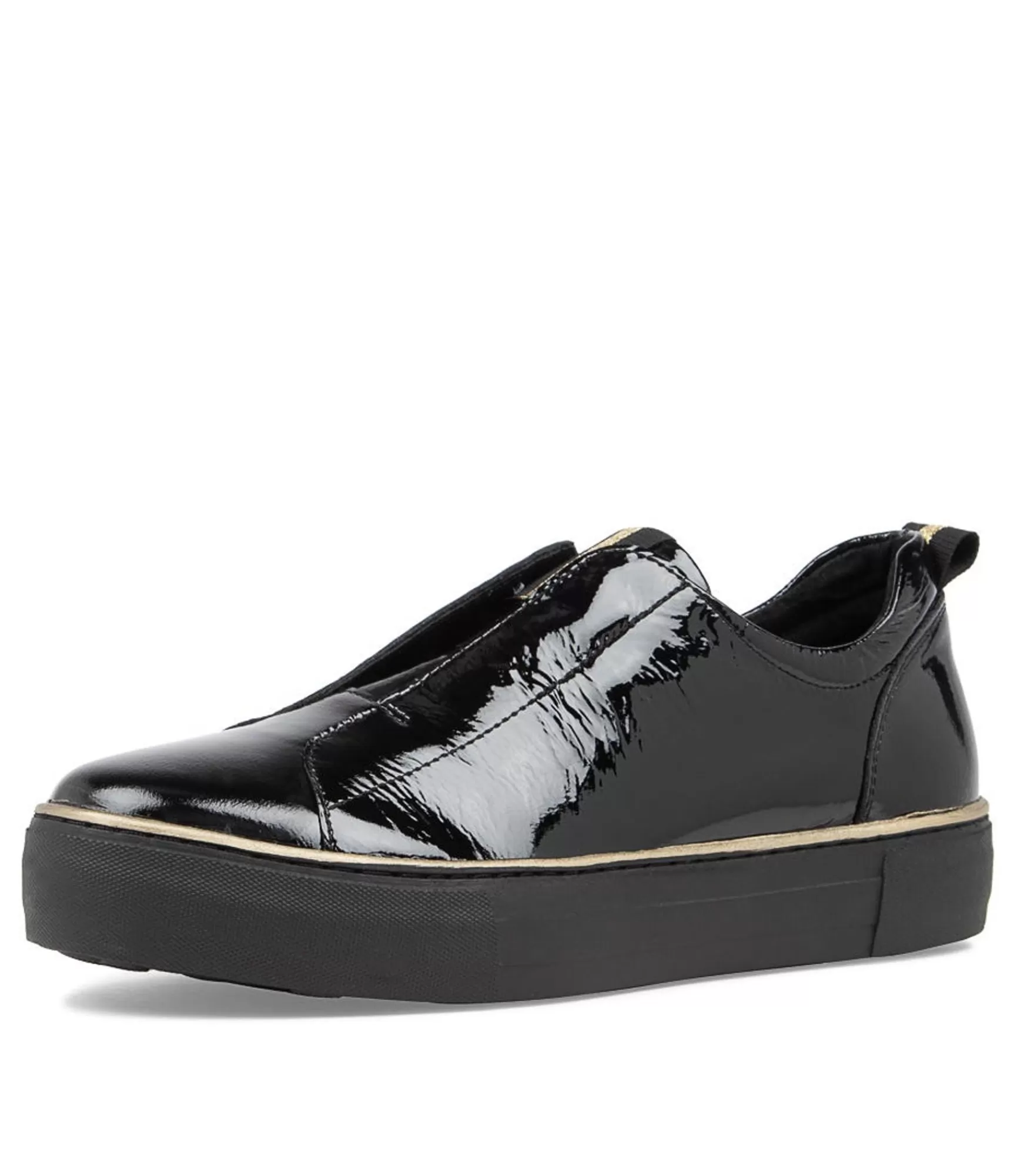 Flash Sale Midas Shoes Feathers Black Patent Leather Sneakers
