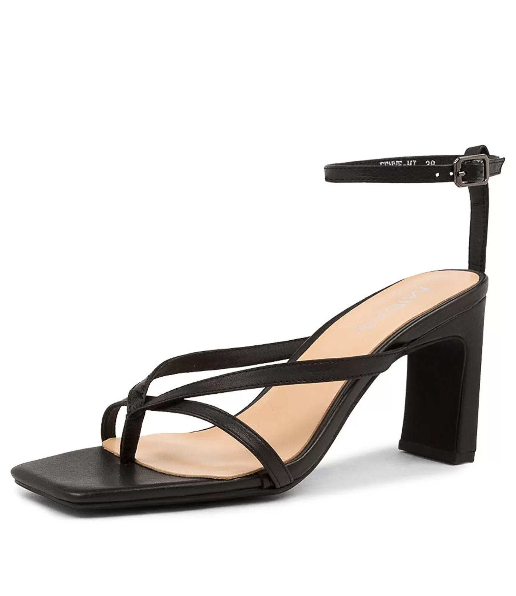 Store Midas Shoes Fenne Black Leather
