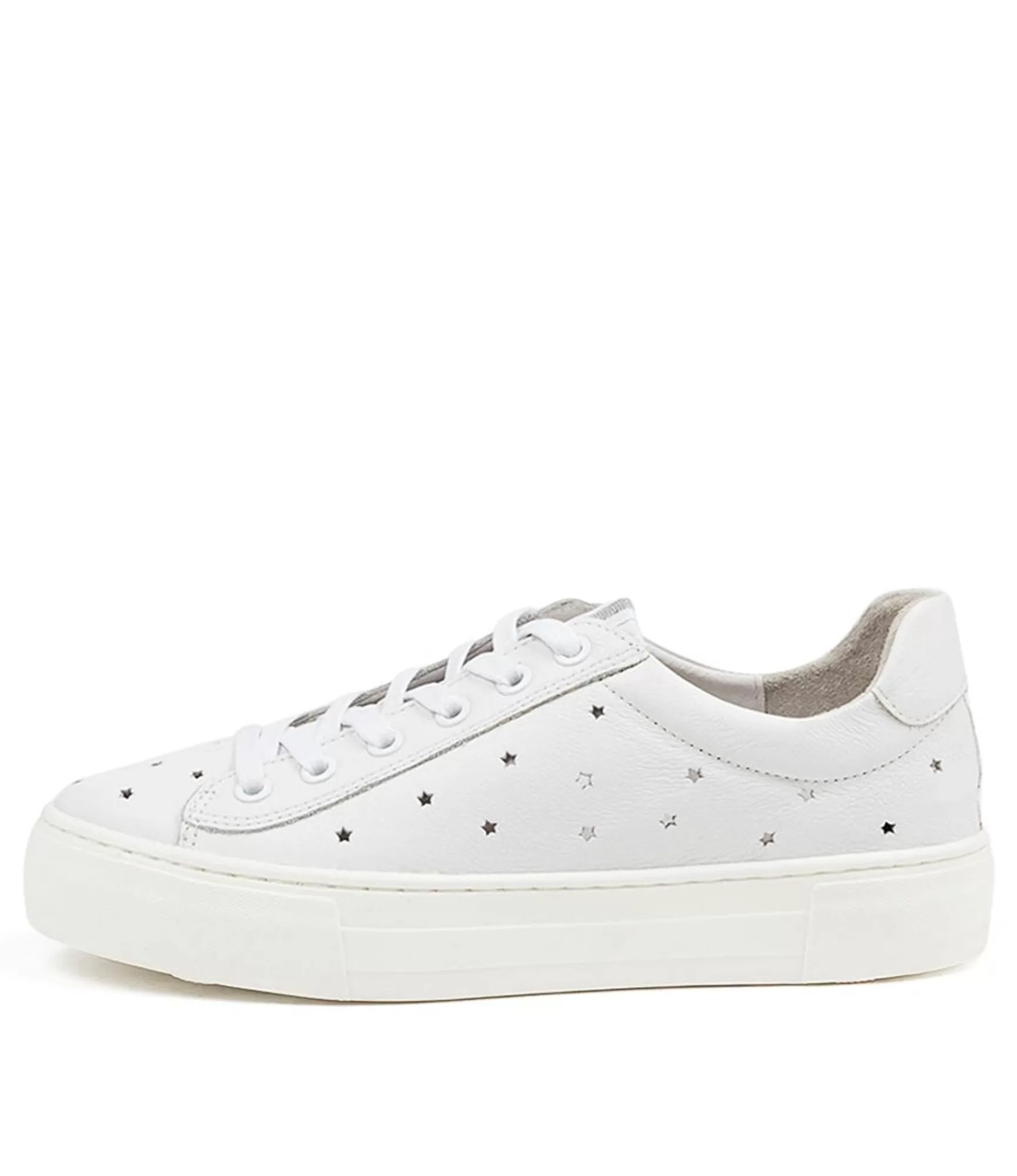 New Midas Shoes Fenny White Leather
