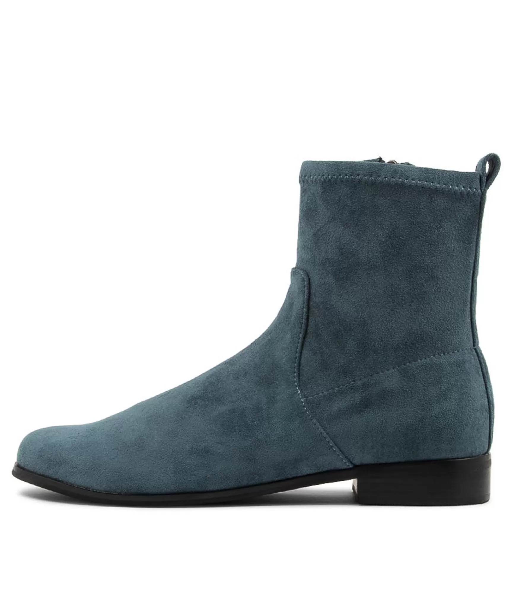 Online Midas Shoes Fillis Dk Denim Stretch Microsuede Ankle Boots