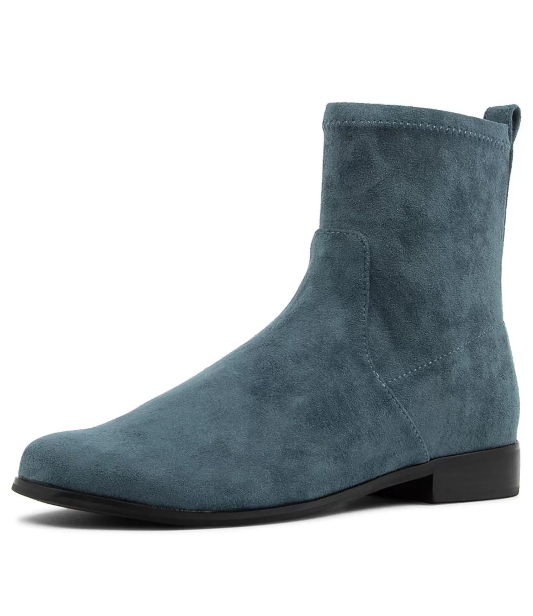 Online Midas Shoes Fillis Dk Denim Stretch Microsuede Ankle Boots