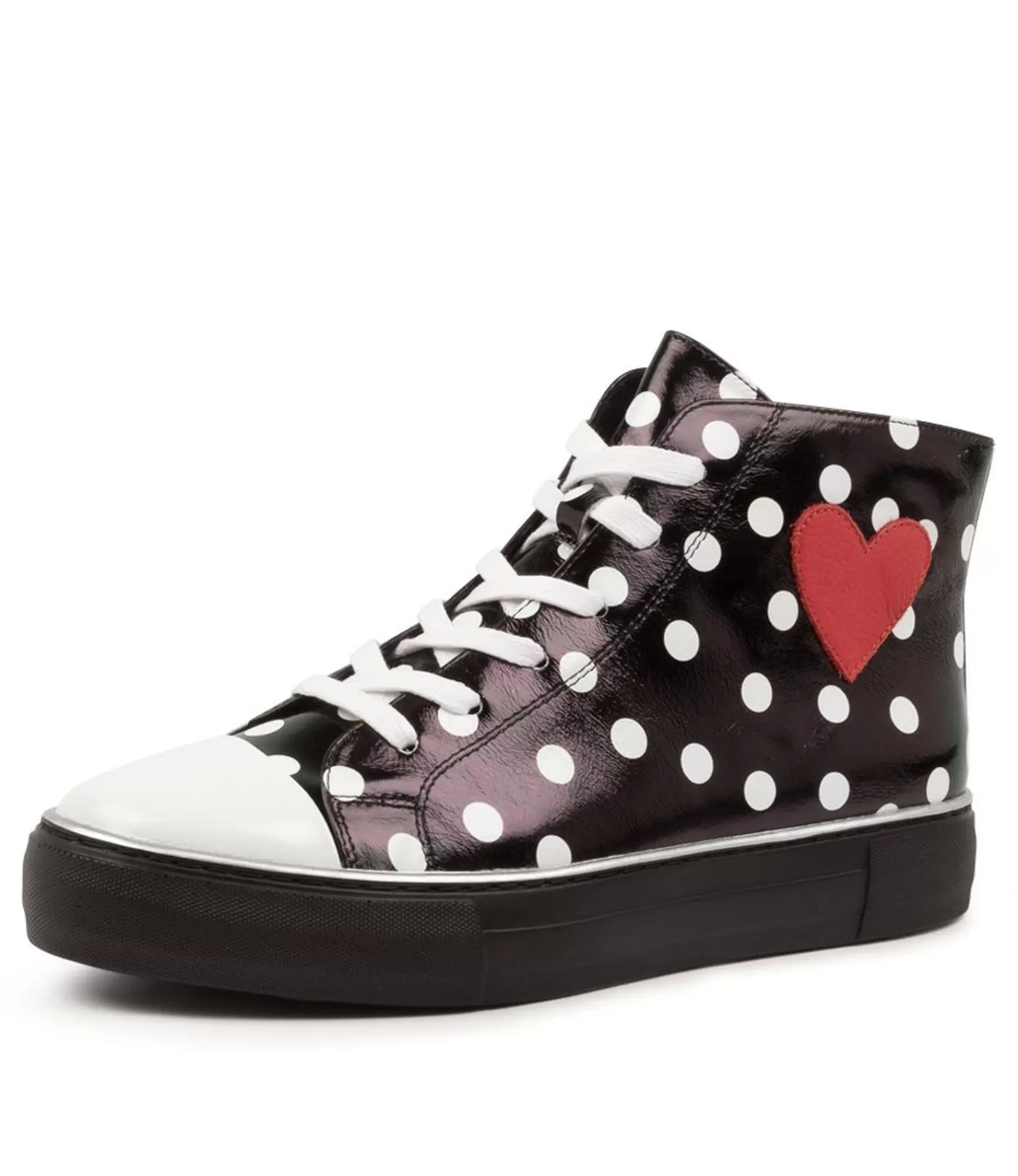 Shop Midas Shoes Flick Black&White Spot