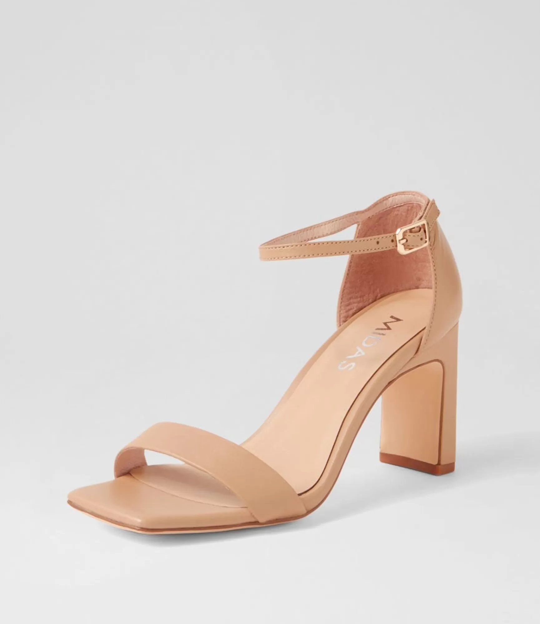 Sale Midas Shoes Flowar Nude Leather Sandals