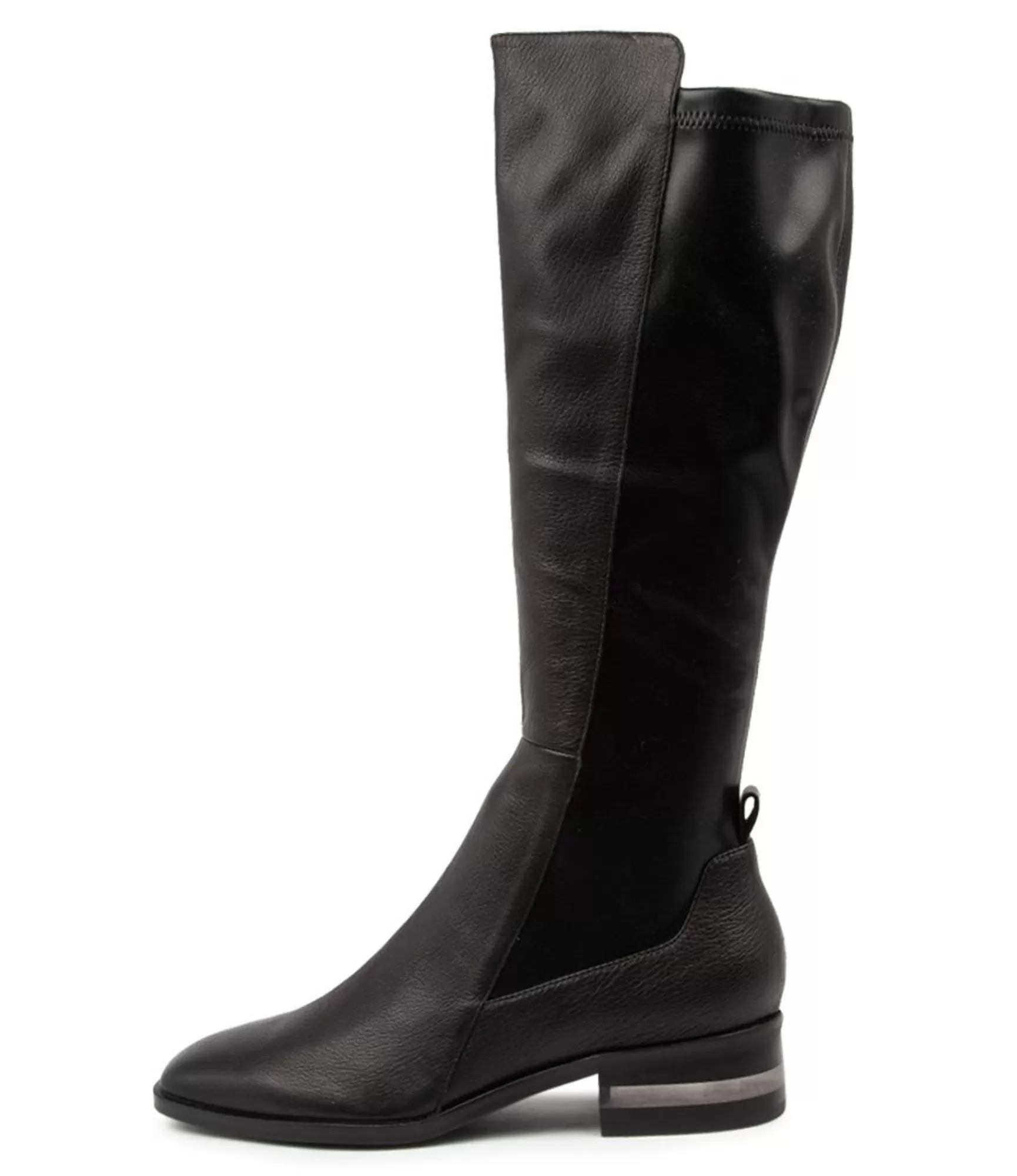Best Sale Midas Shoes Fox Black Leather-Stretch