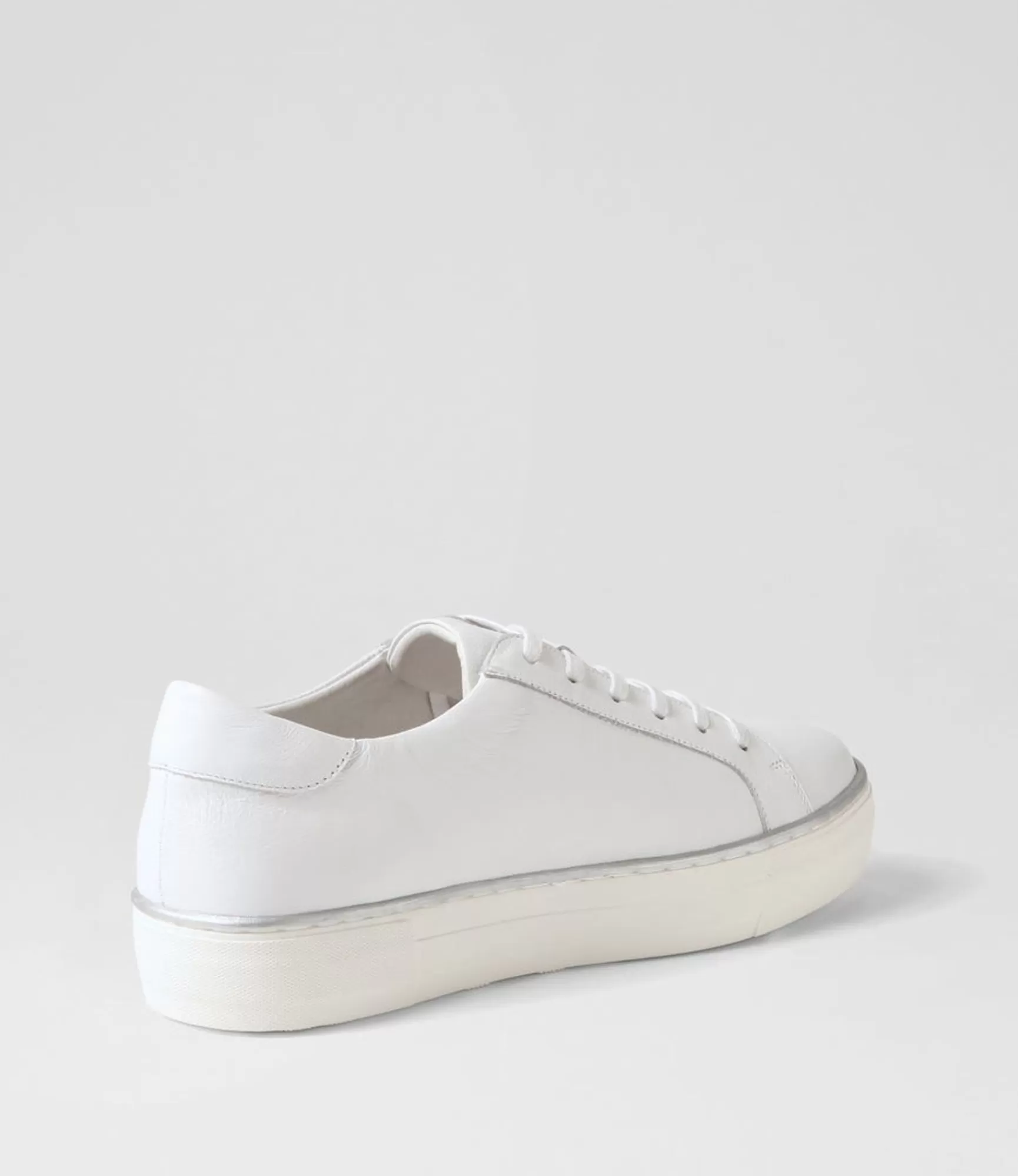 Discount Midas Shoes Foxxa White Silver Jewels Leather Sneakers