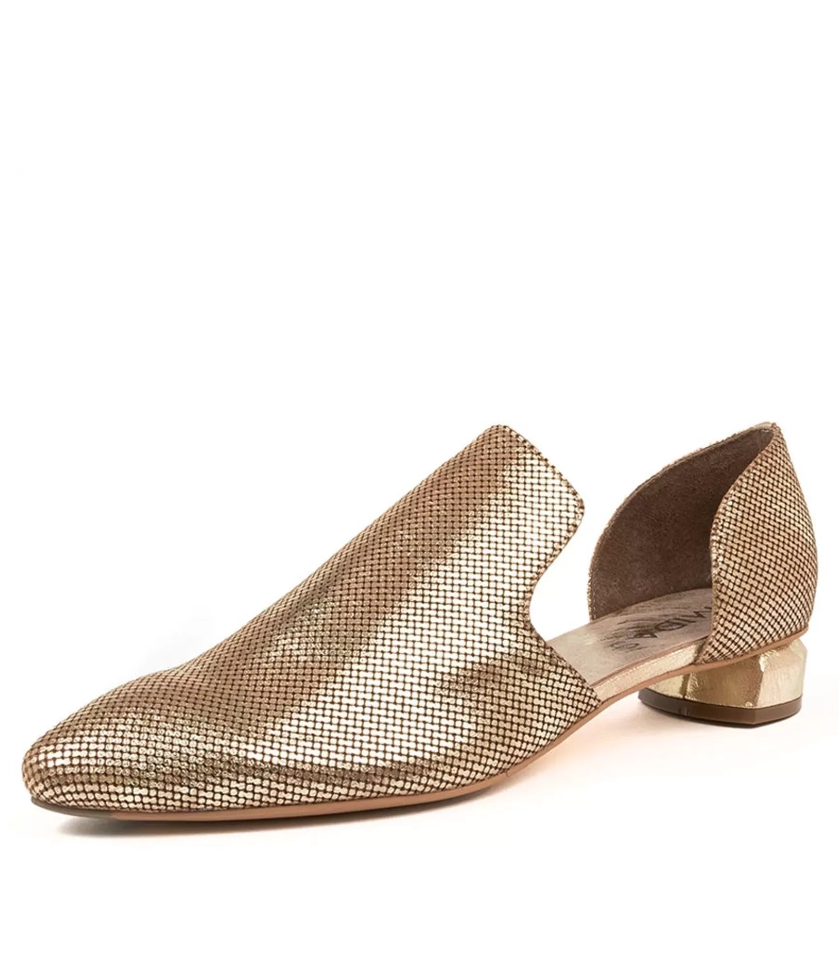 Discount Midas Shoes Fyre Old Gold Cut Leather