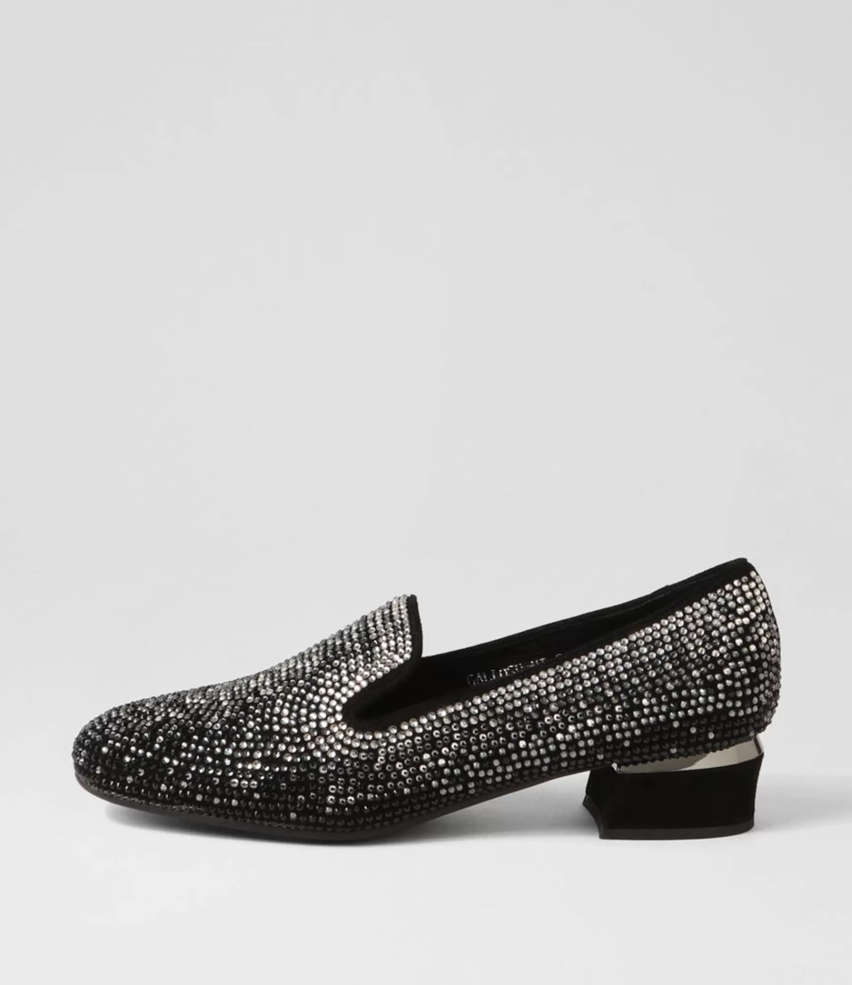 Online Midas Shoes Gallosh New Black Suede Heels