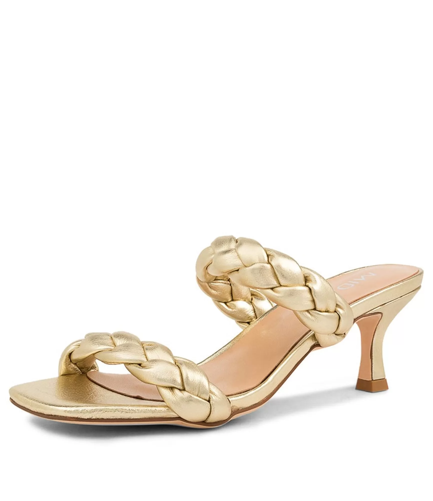 Cheap Midas Shoes Gemmsi Pale Gold Leather