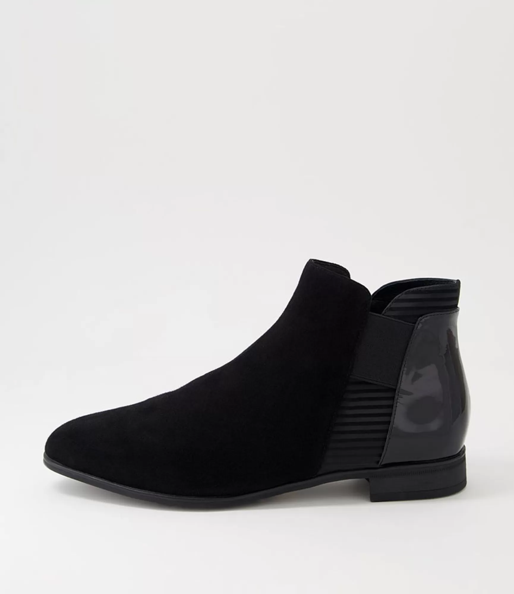 Cheap Midas Shoes Gildred Black Mix Chelsea Boots