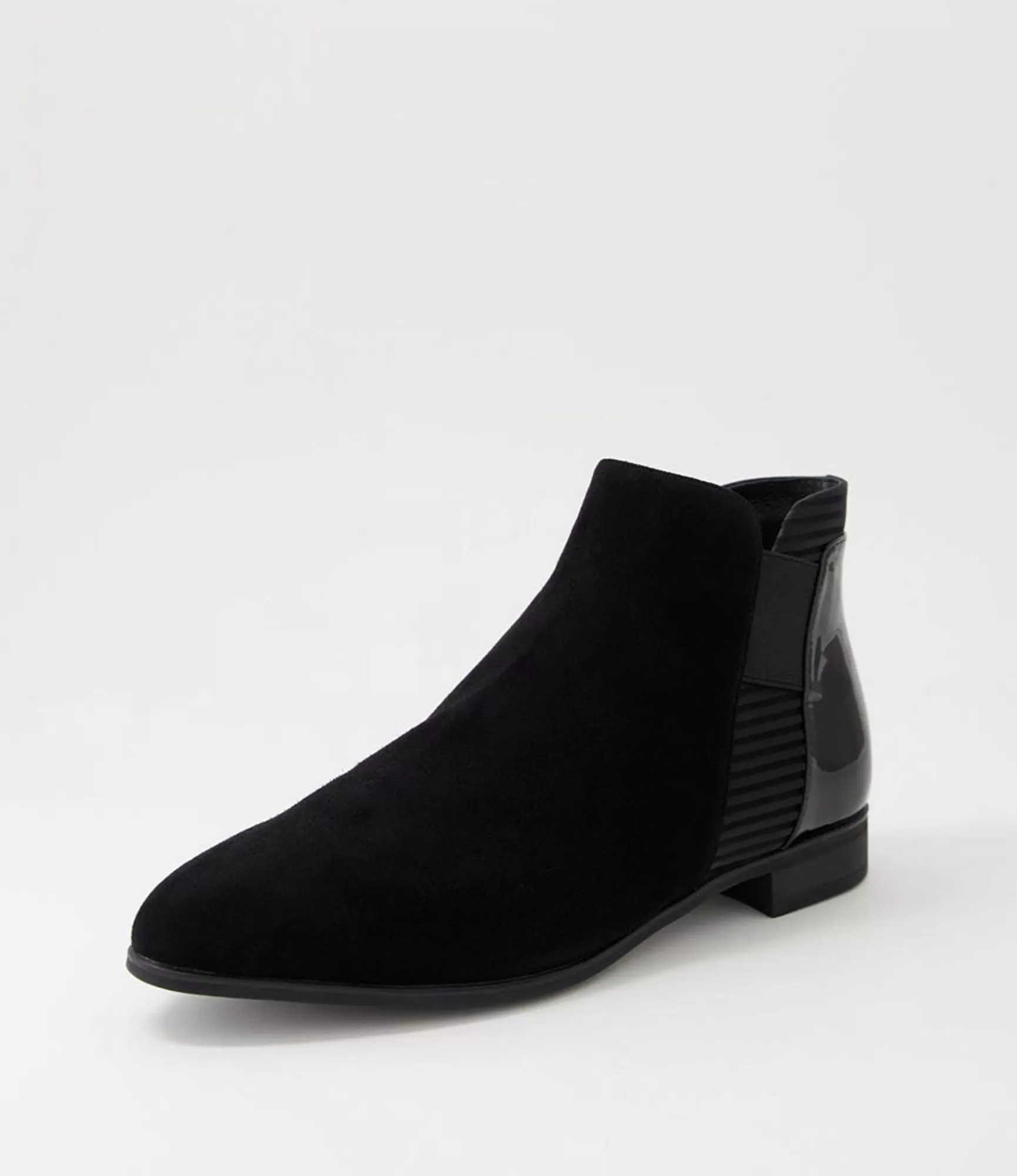 Cheap Midas Shoes Gildred Black Mix Chelsea Boots