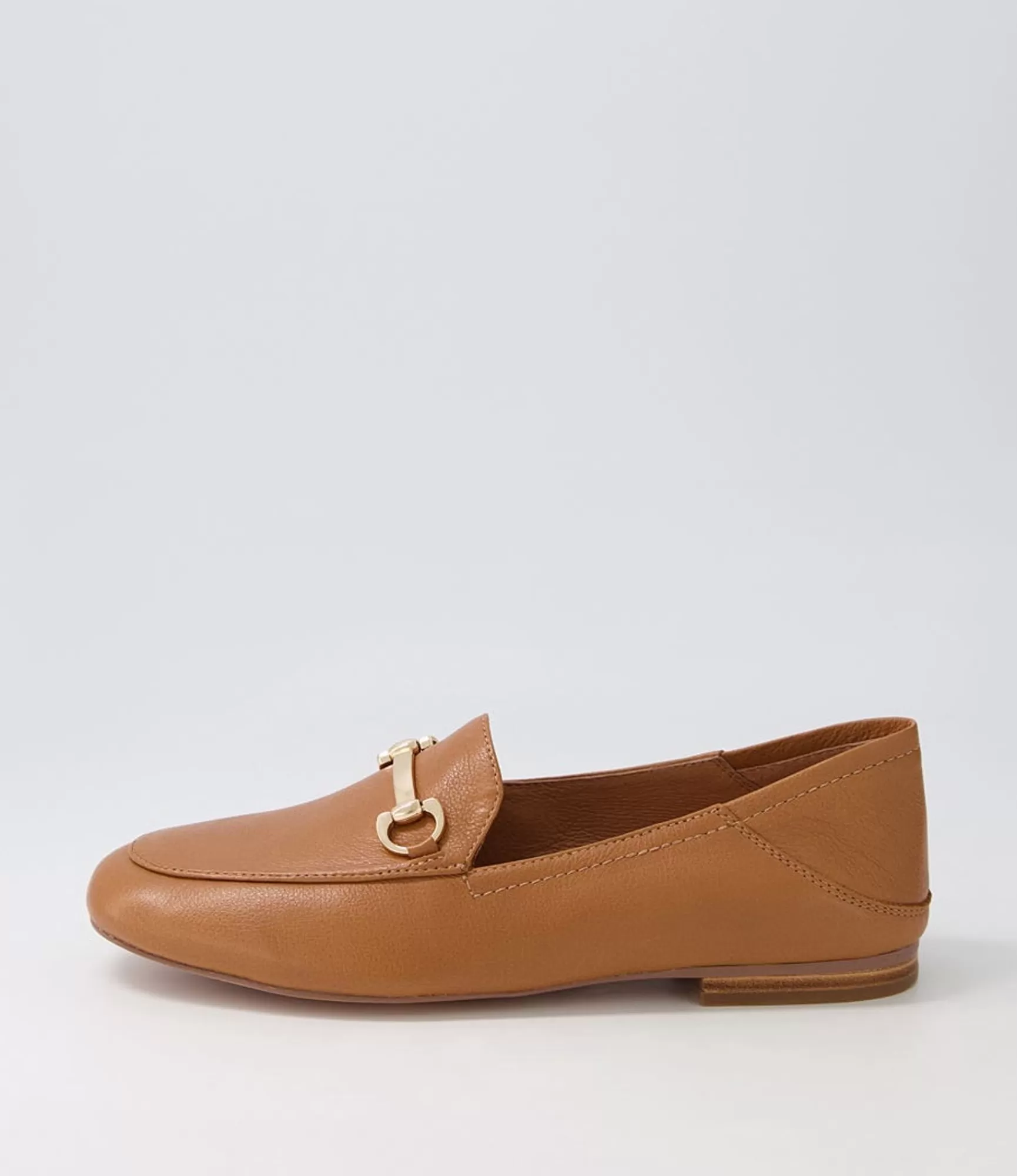 Sale Midas Shoes Ginnas Half Tan Leather Loafers
