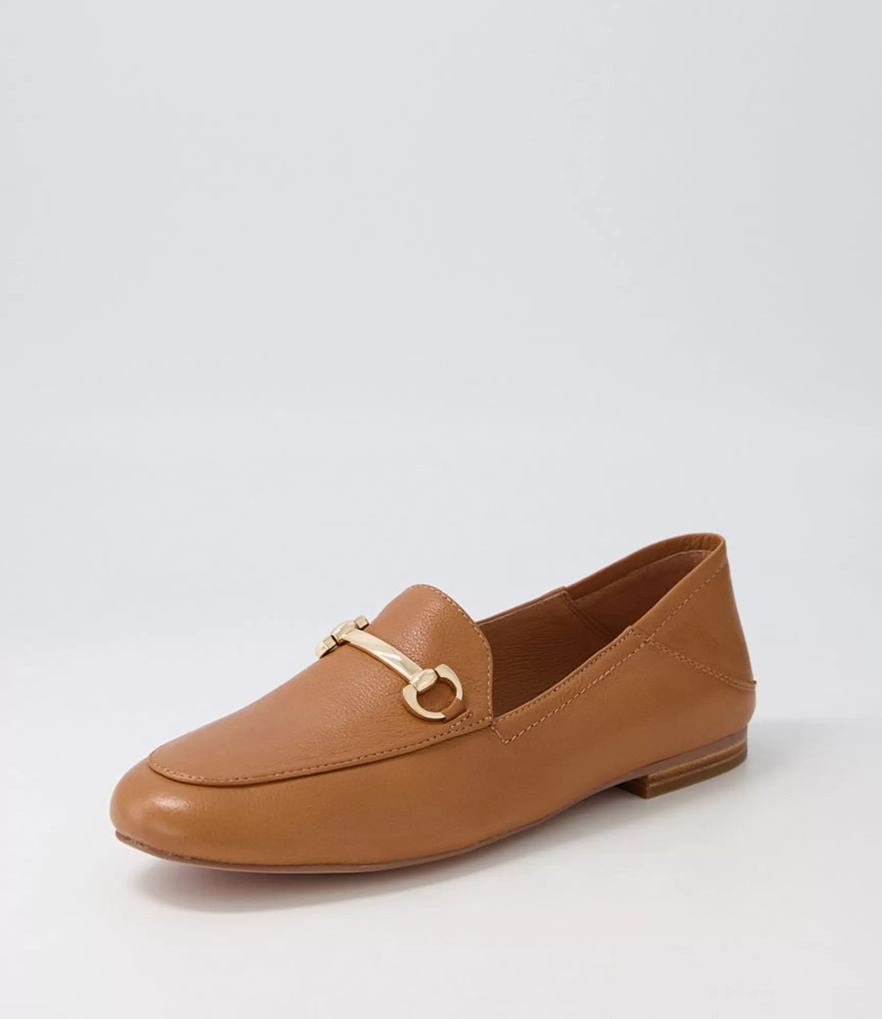 Sale Midas Shoes Ginnas Half Tan Leather Loafers