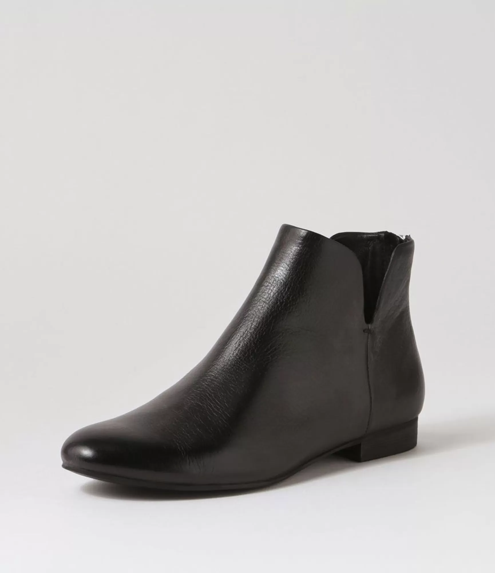Best Midas Shoes Gipps Black Leather Ankle Boots