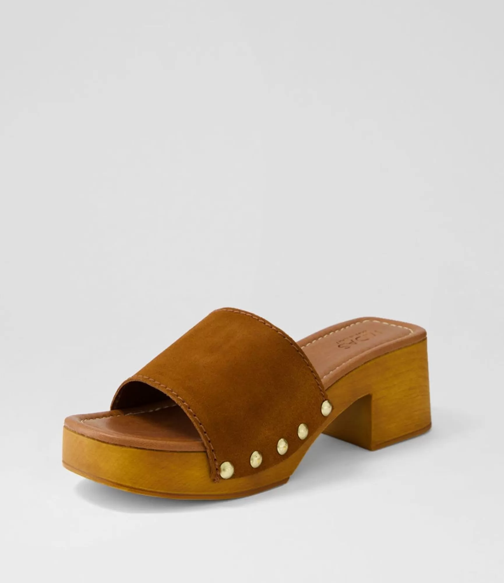 Fashion Midas Shoes Gladd Brown Suede Sandals