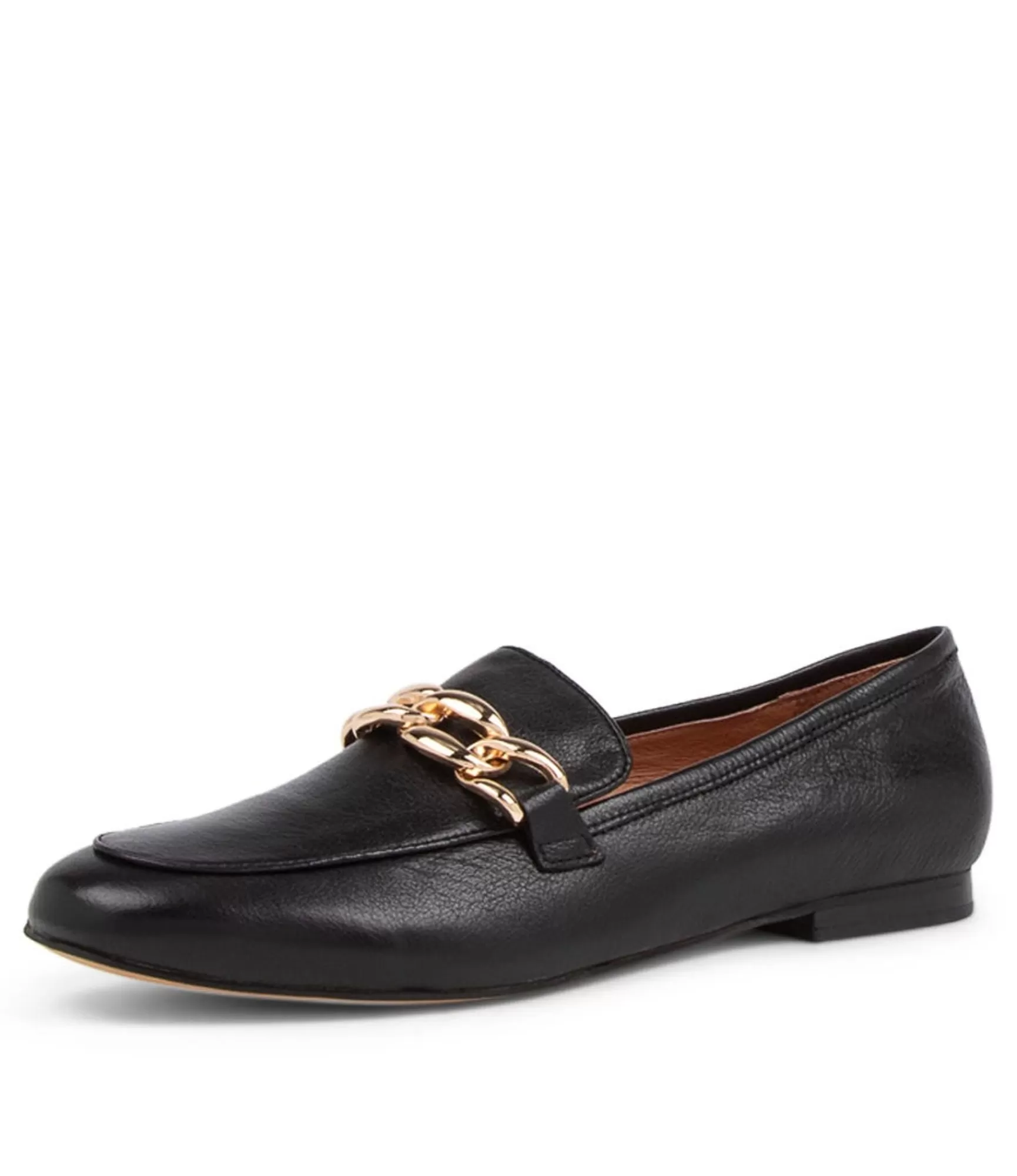 Cheap Midas Shoes Gollish Black Leather Loafers