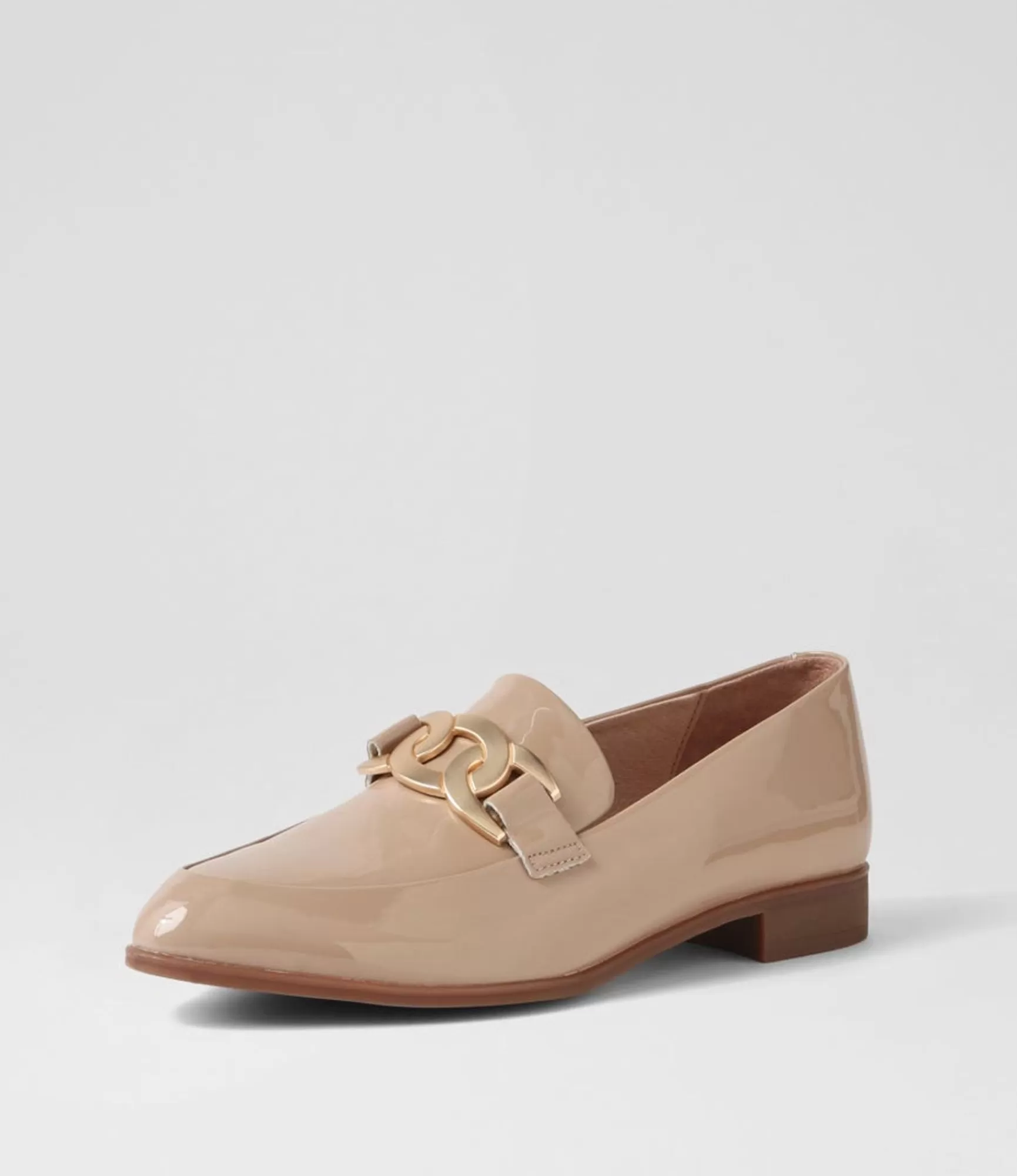 Cheap Midas Shoes Gummie Dark Cafe Patent Leather Loafers