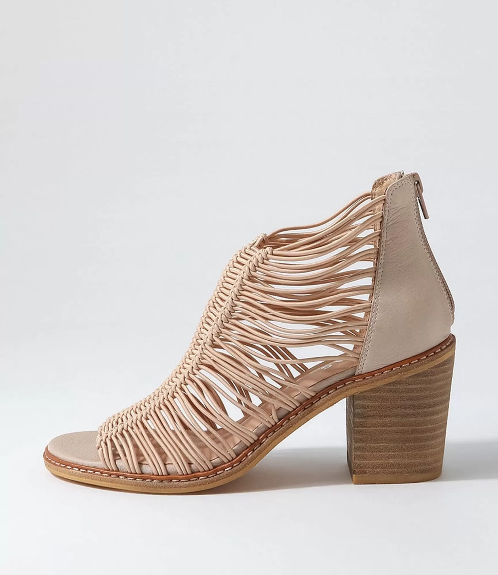 Hot Midas Shoes Gushi Cafe Elastic Leather Sandals