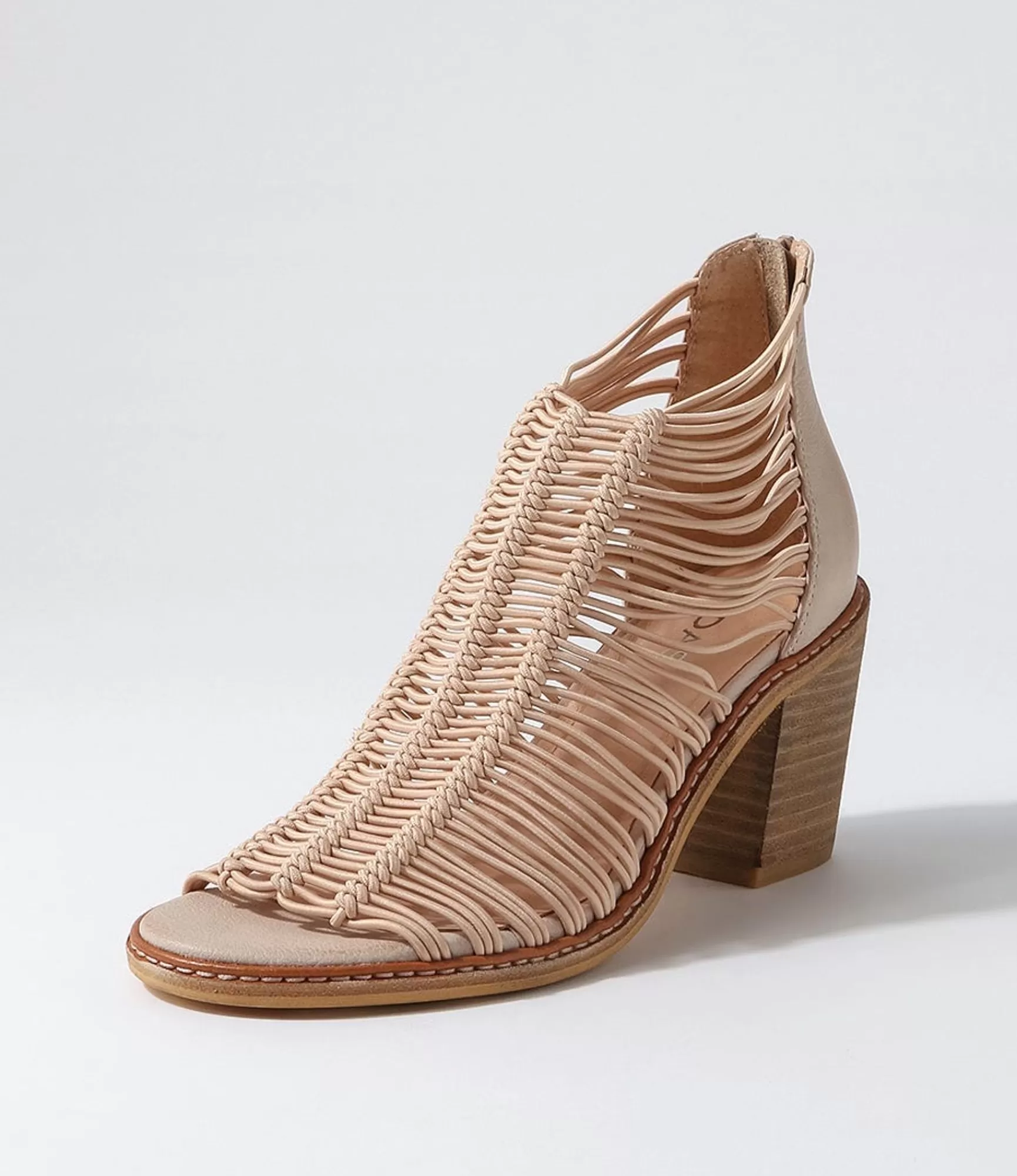 Hot Midas Shoes Gushi Cafe Elastic Leather Sandals