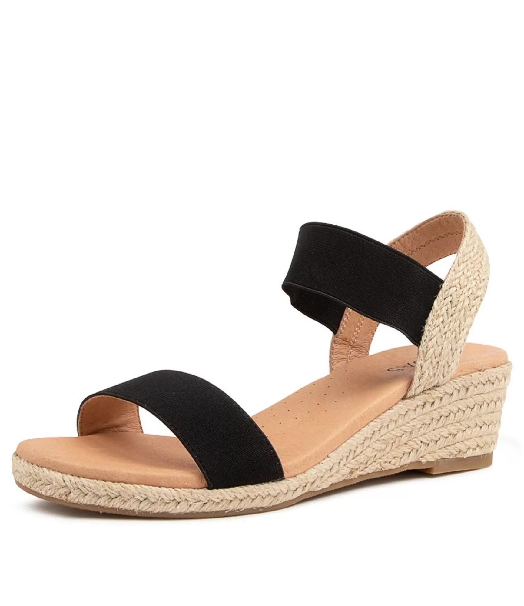 Cheap Midas Shoes Halina Black Elastic