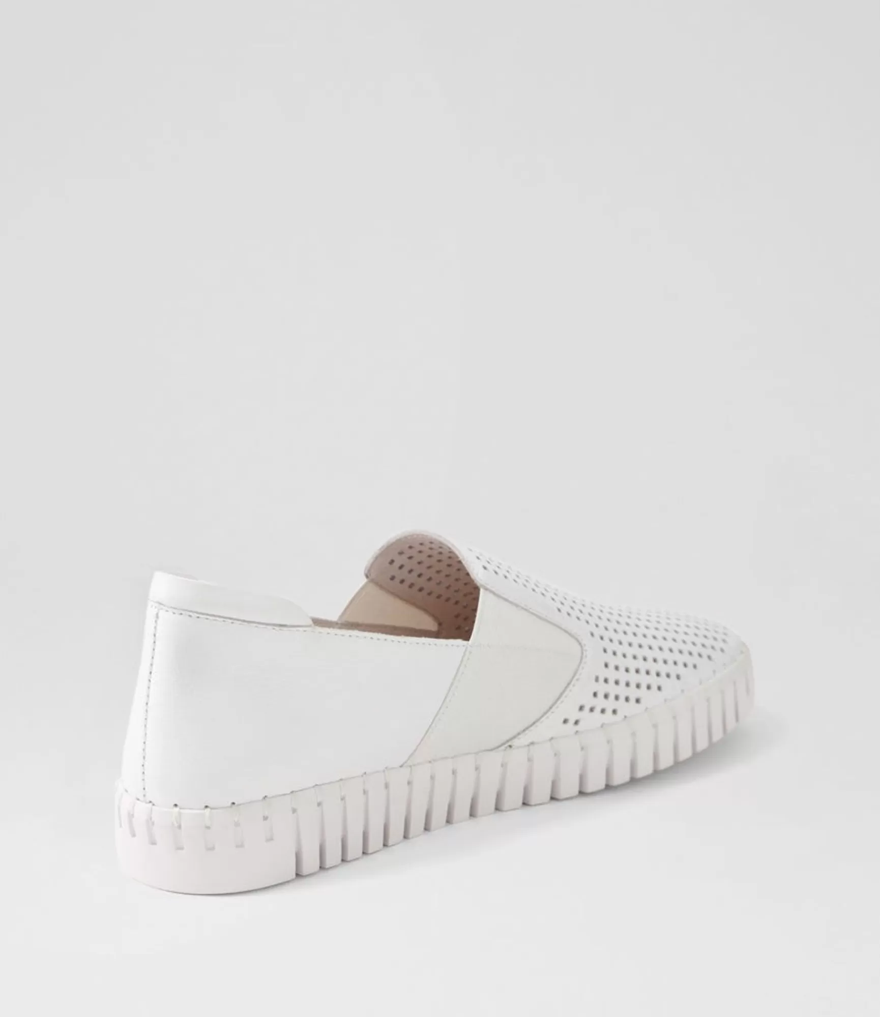 Clearance Midas Shoes Harena White Leather Sneakers