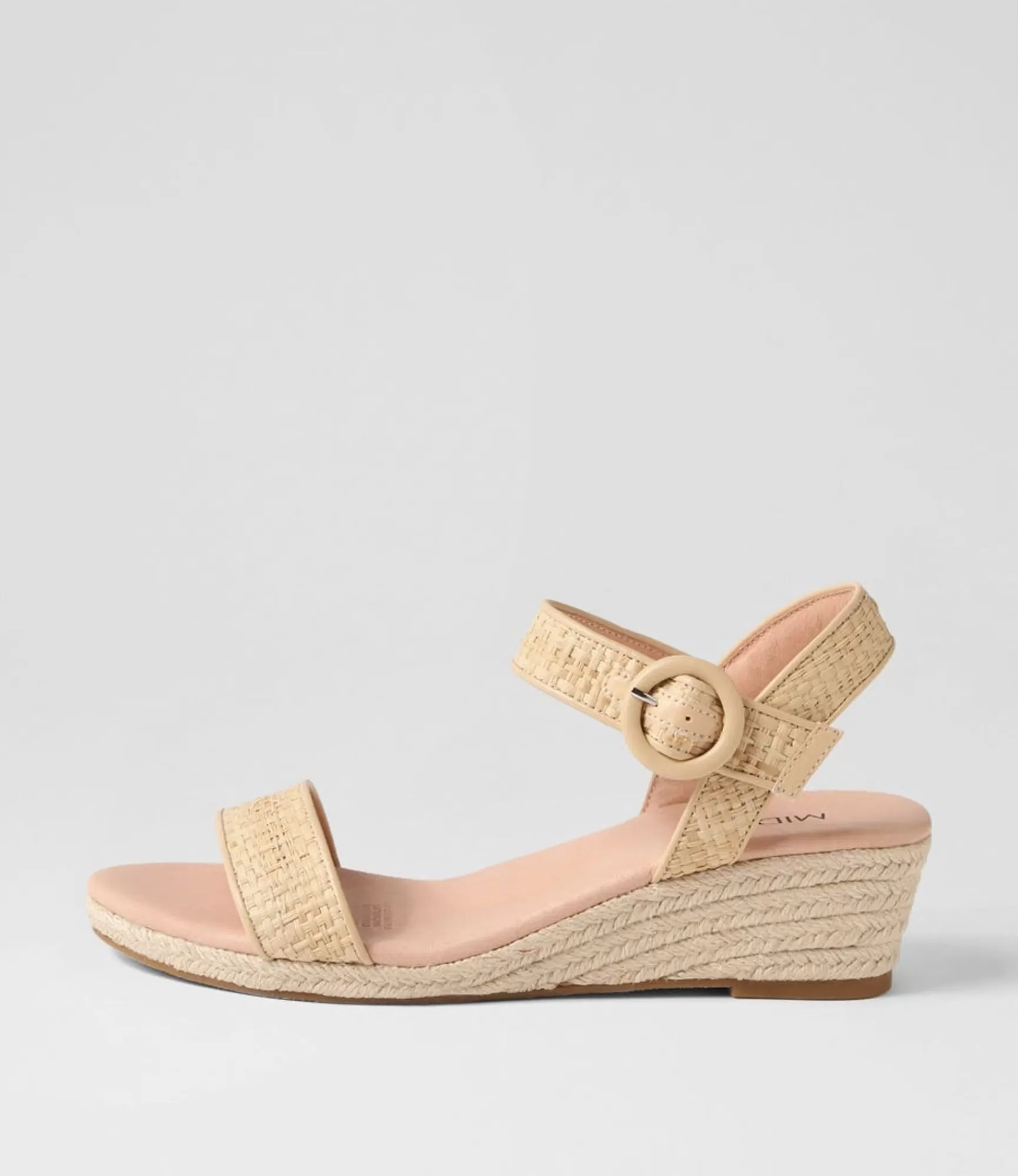 Store Midas Shoes Hariete Natural Woven Leather Espadrilles
