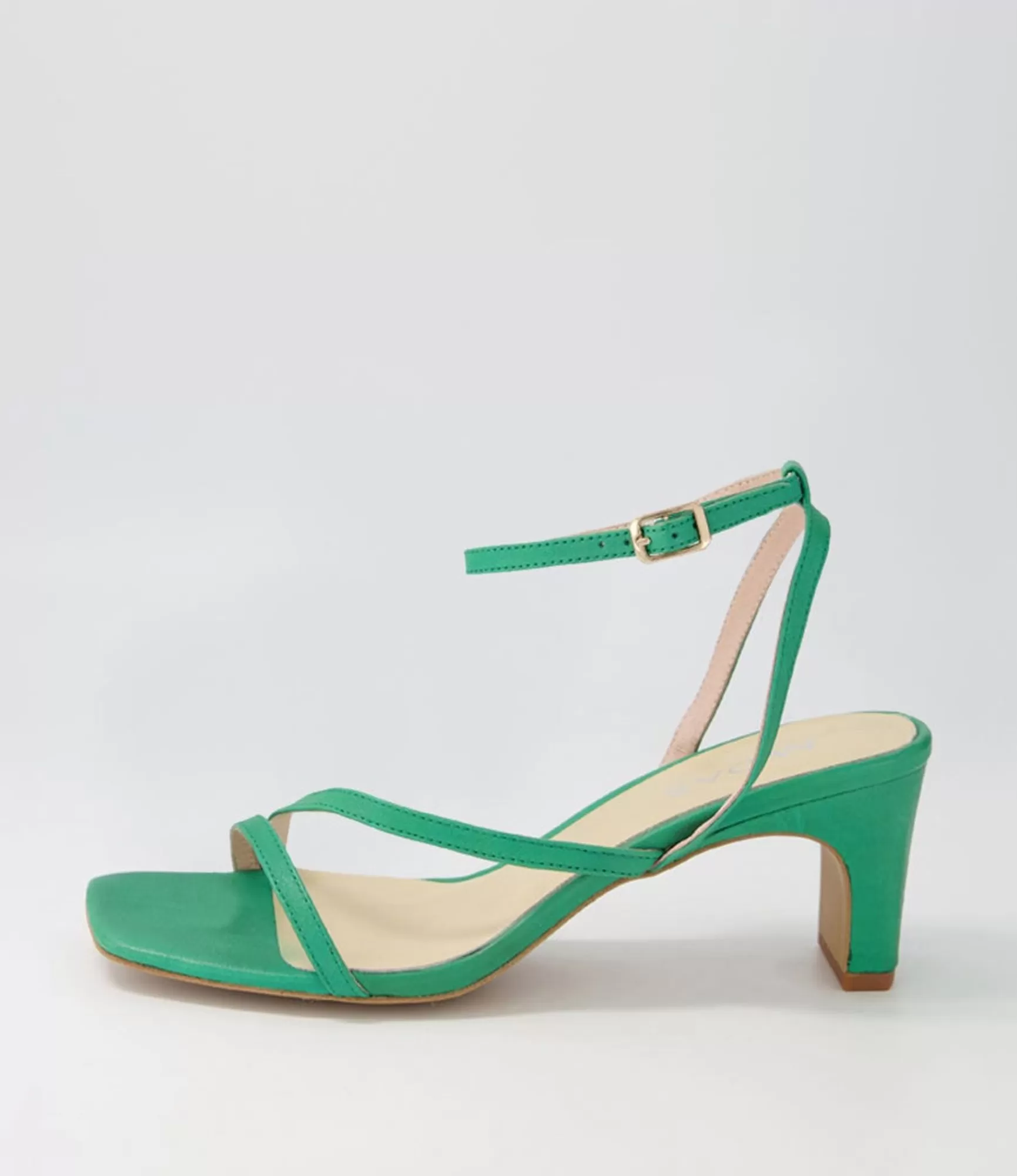 Cheap Midas Shoes Hasta Emerald Leather Sandals