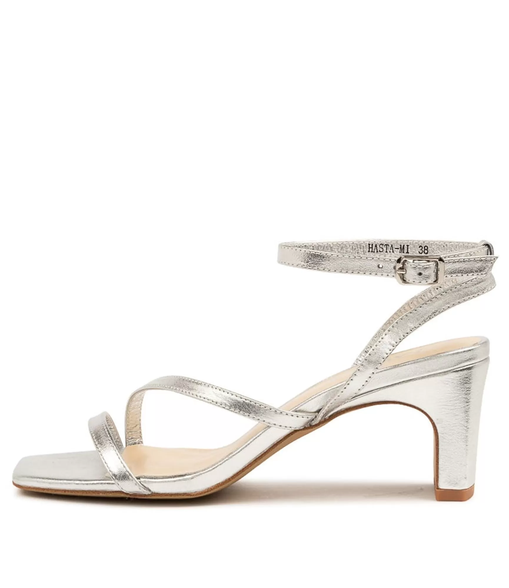 Hot Midas Shoes Hasta Silver Leather