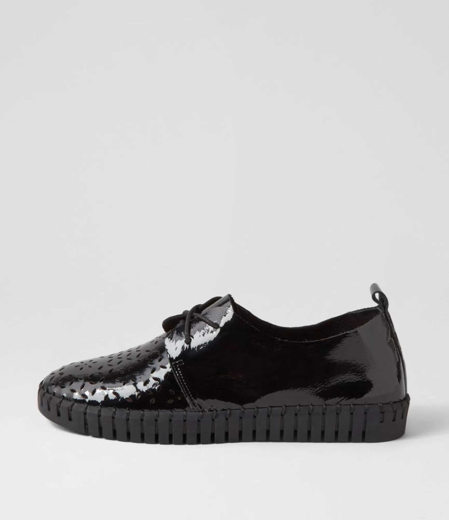 Best Sale Midas Shoes Hexxie Black Patent Leather Sneakers