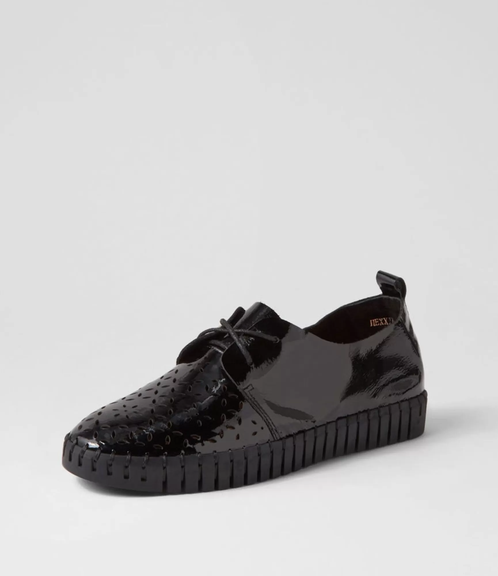 Best Sale Midas Shoes Hexxie Black Patent Leather Sneakers