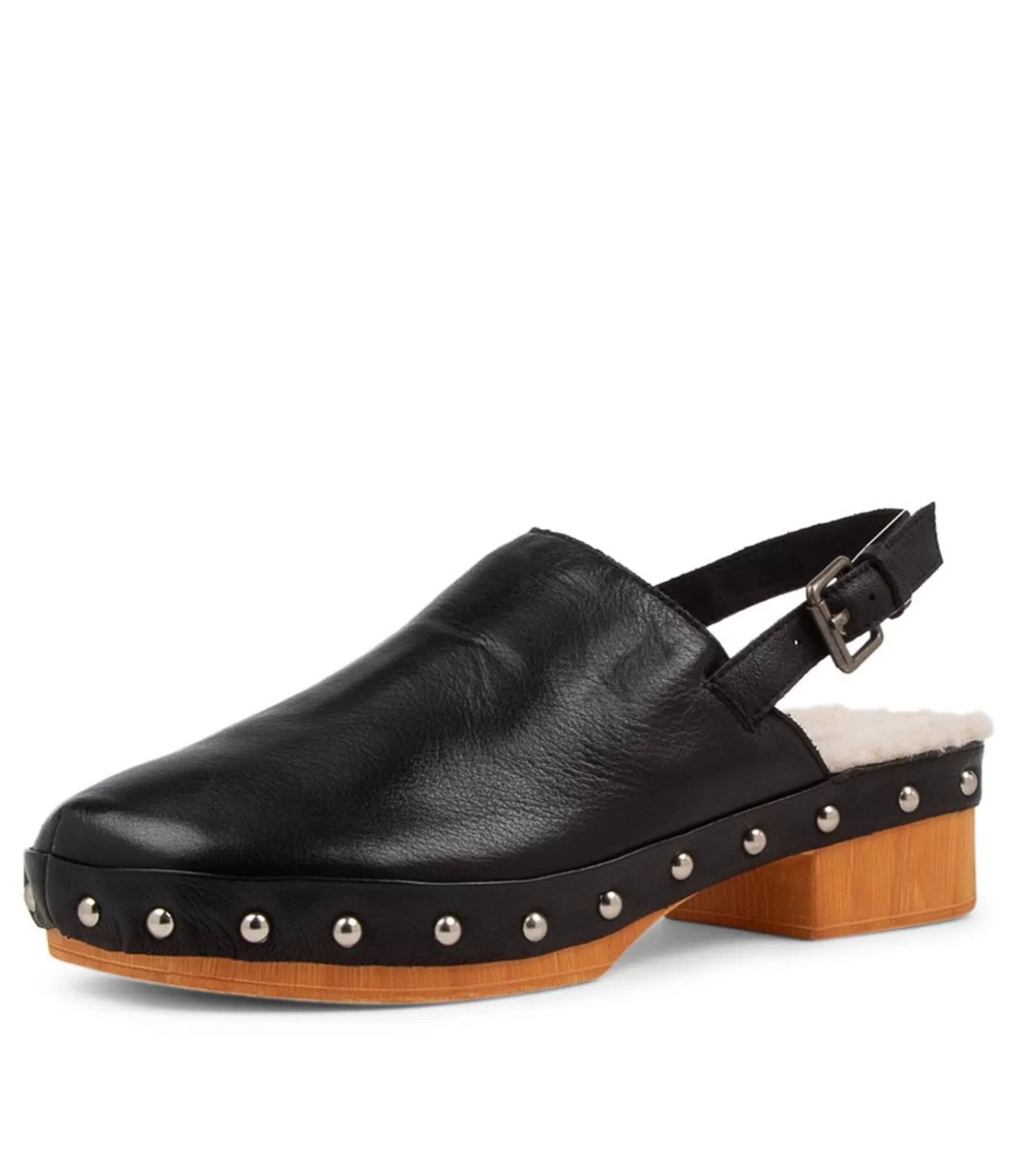Cheap Midas Shoes Holmes Black Leather Heels