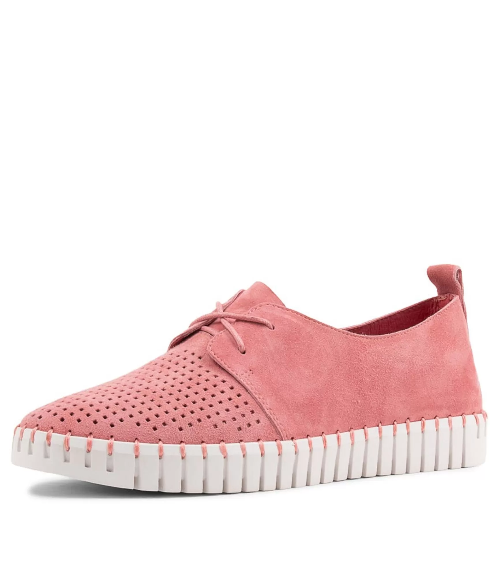Best Midas Shoes Husto Pink Suede Sneakers Ws