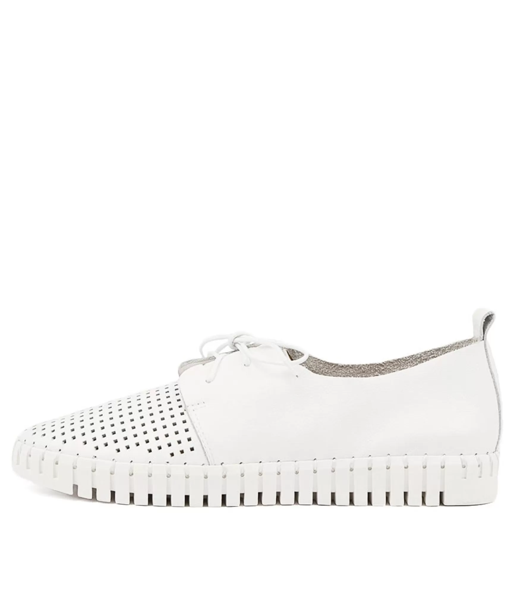Clearance Midas Shoes Husto White Leather