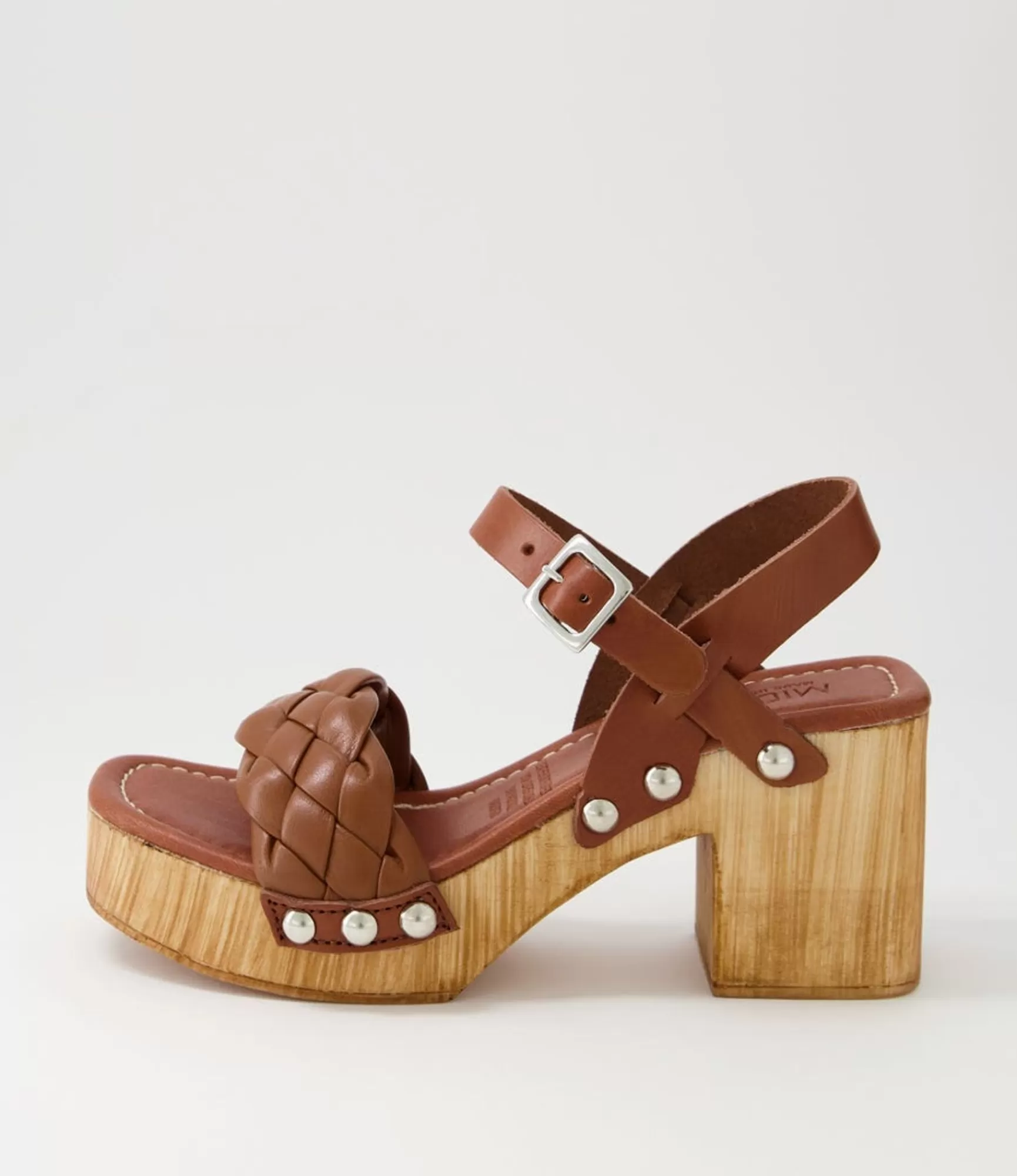 Sale Midas Shoes Irysy Tan Leather Sandals