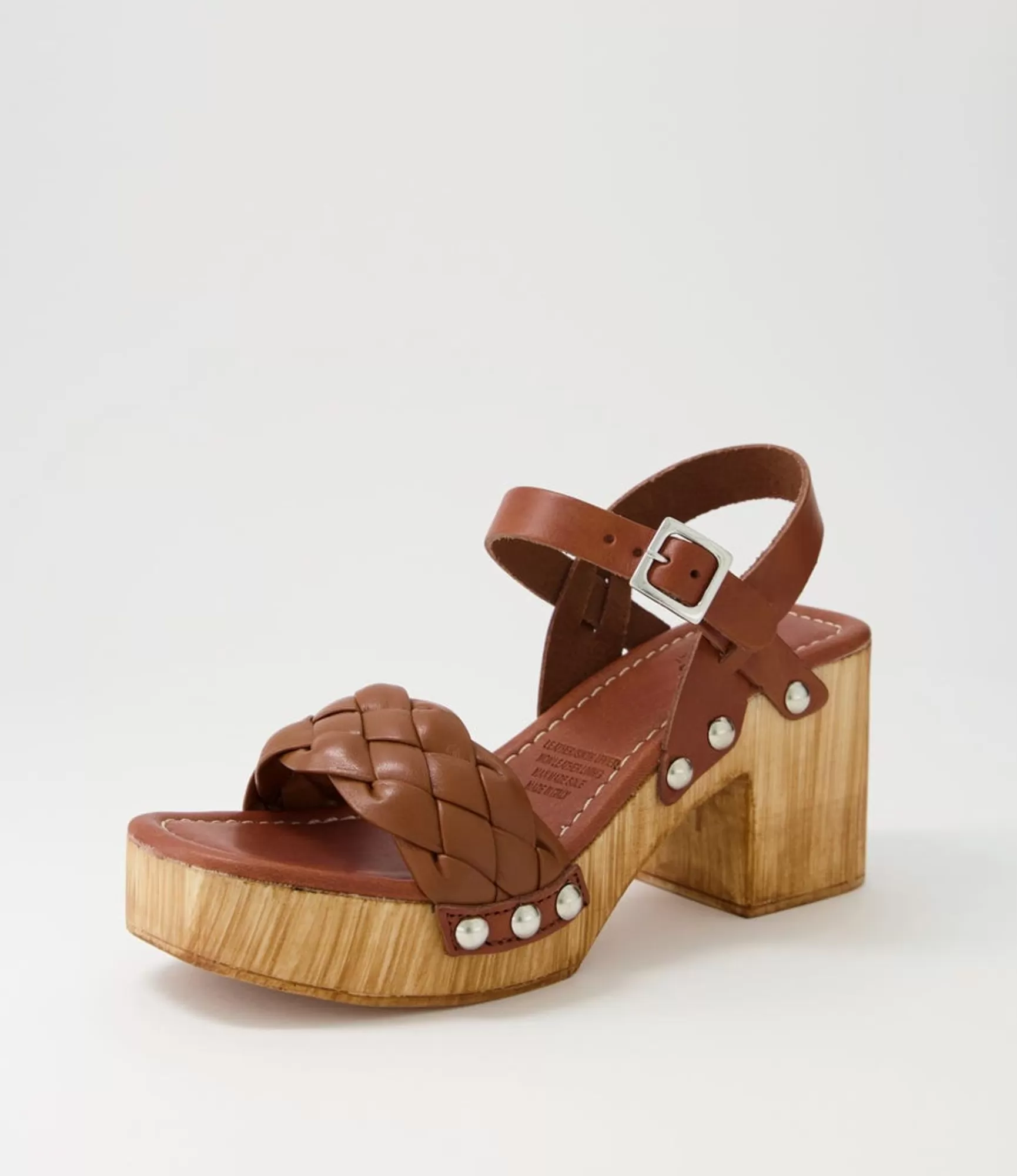 Sale Midas Shoes Irysy Tan Leather Sandals