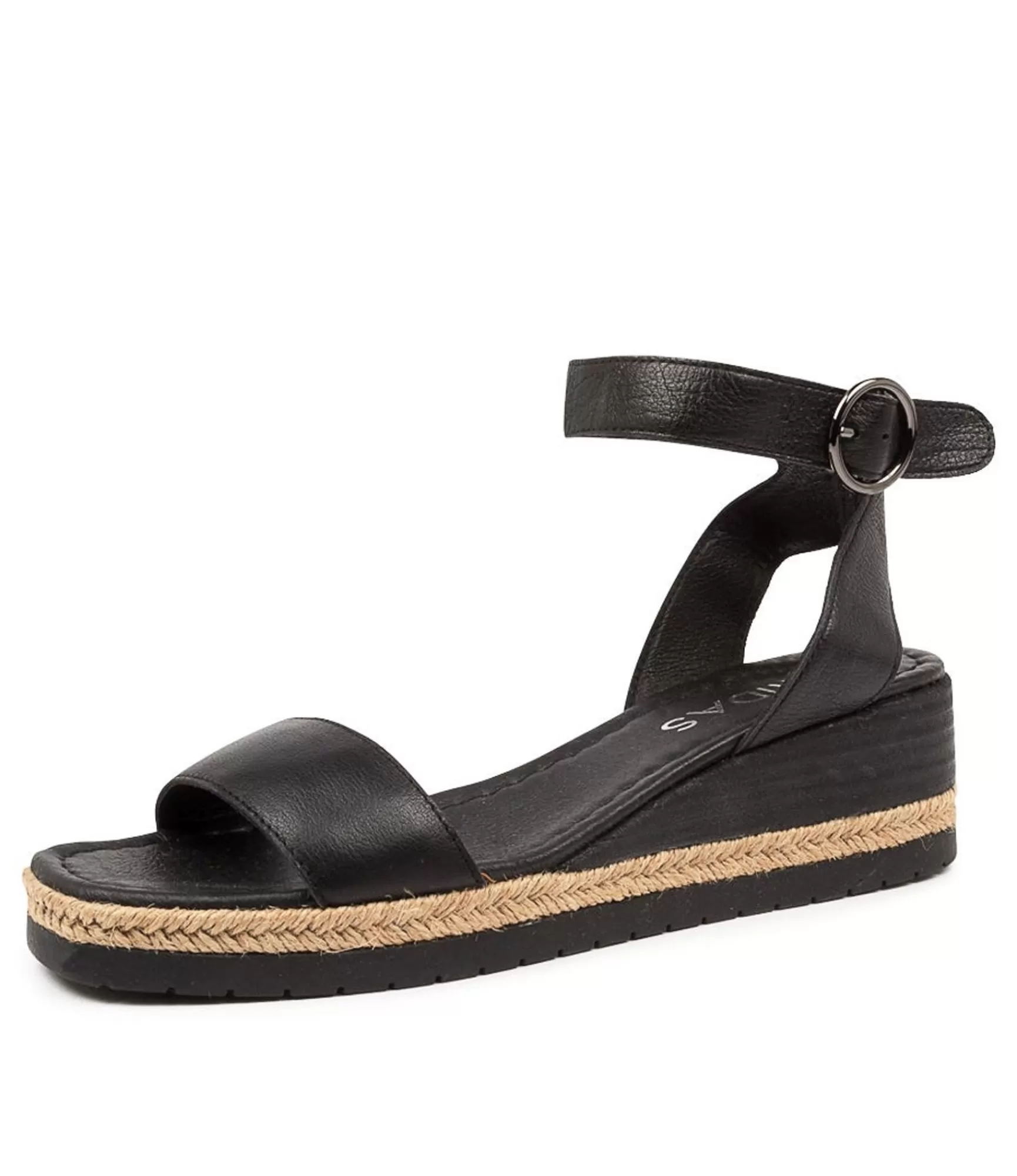 Outlet Midas Shoes Ivana Black Leather