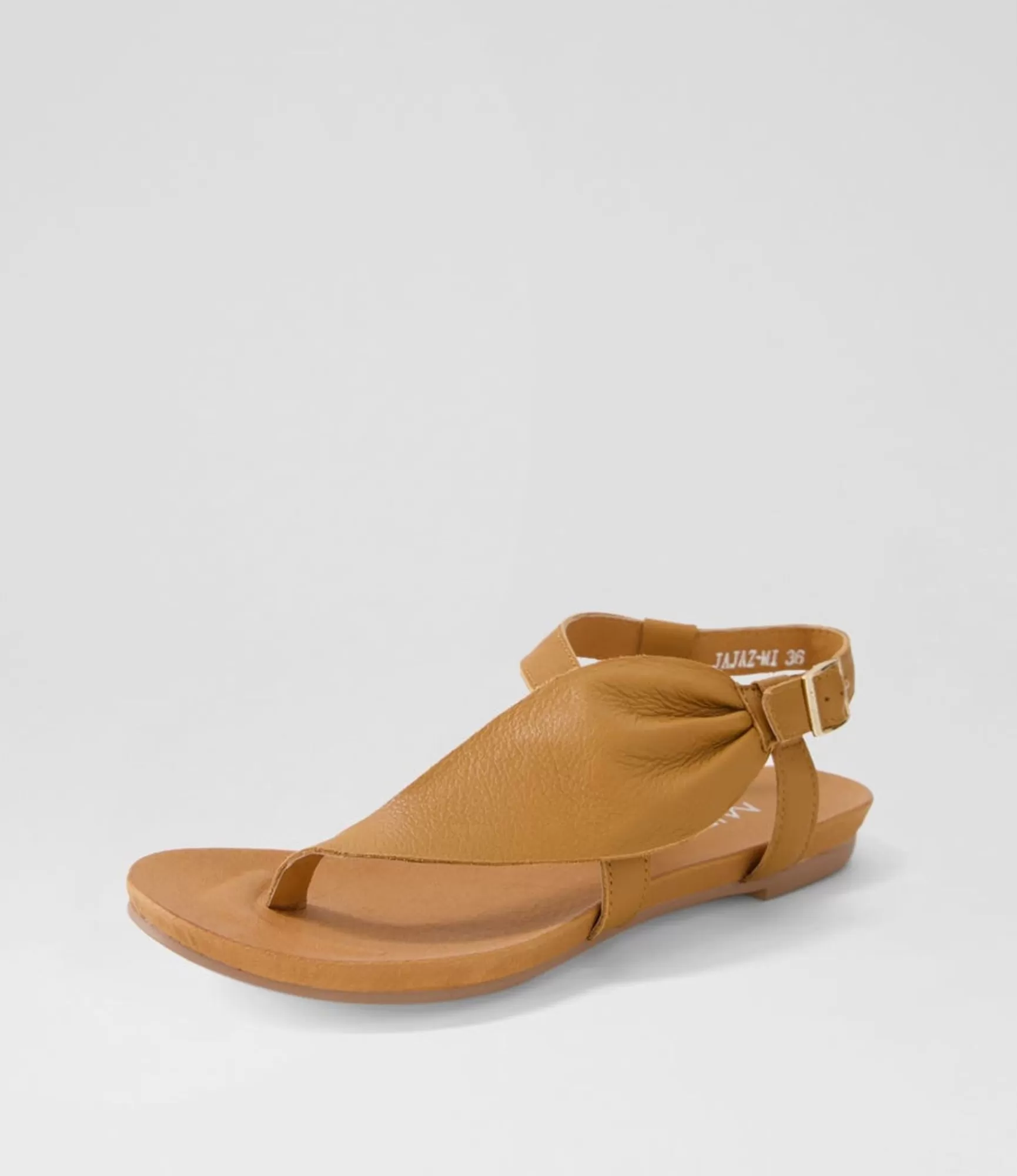Best Midas Shoes Jajaz Dark Tan Leather Sandals