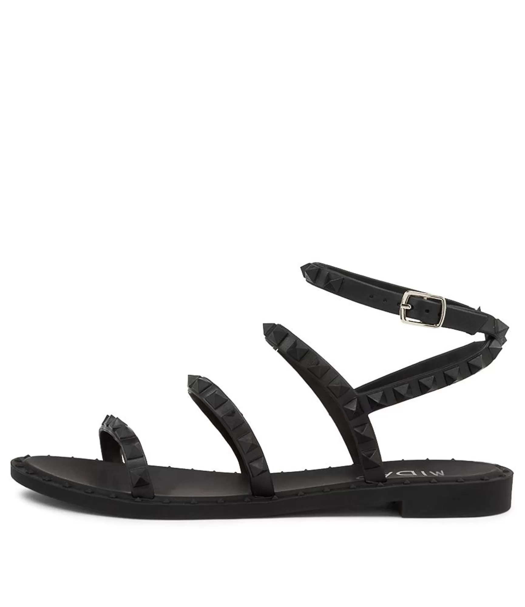 Fashion Midas Shoes Jelly Black Smooth