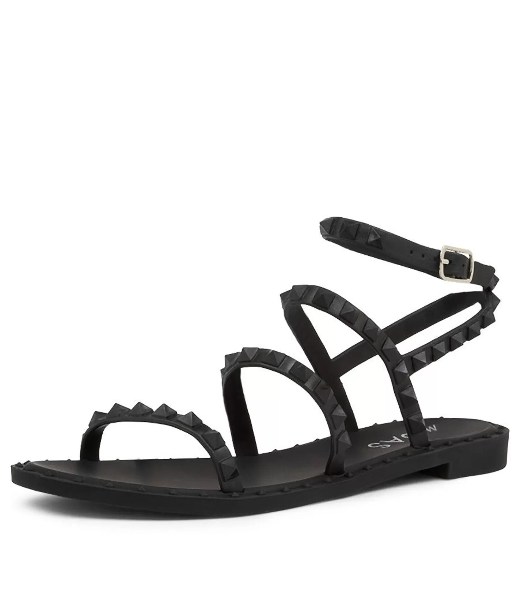 Fashion Midas Shoes Jelly Black Smooth